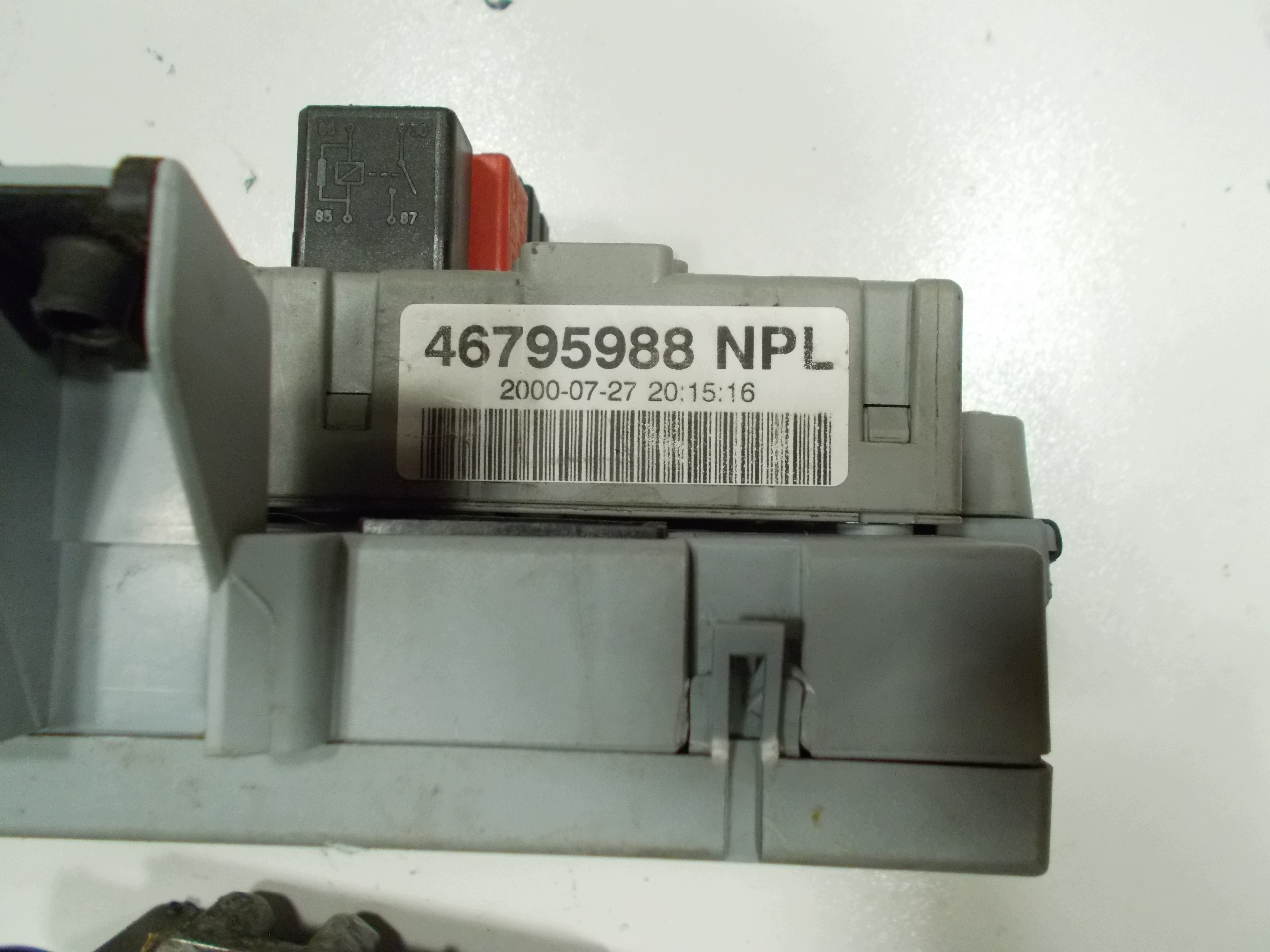 computer key running board IMMO PUNTO II 1.2 8V IAW59F.M3 46795988