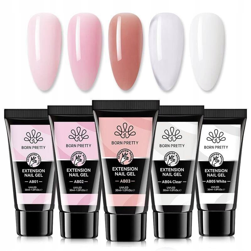 BORN PRETTY polyżel akrylożel do przedłużania AB02 różowy 30 ml Marka Born Pretty