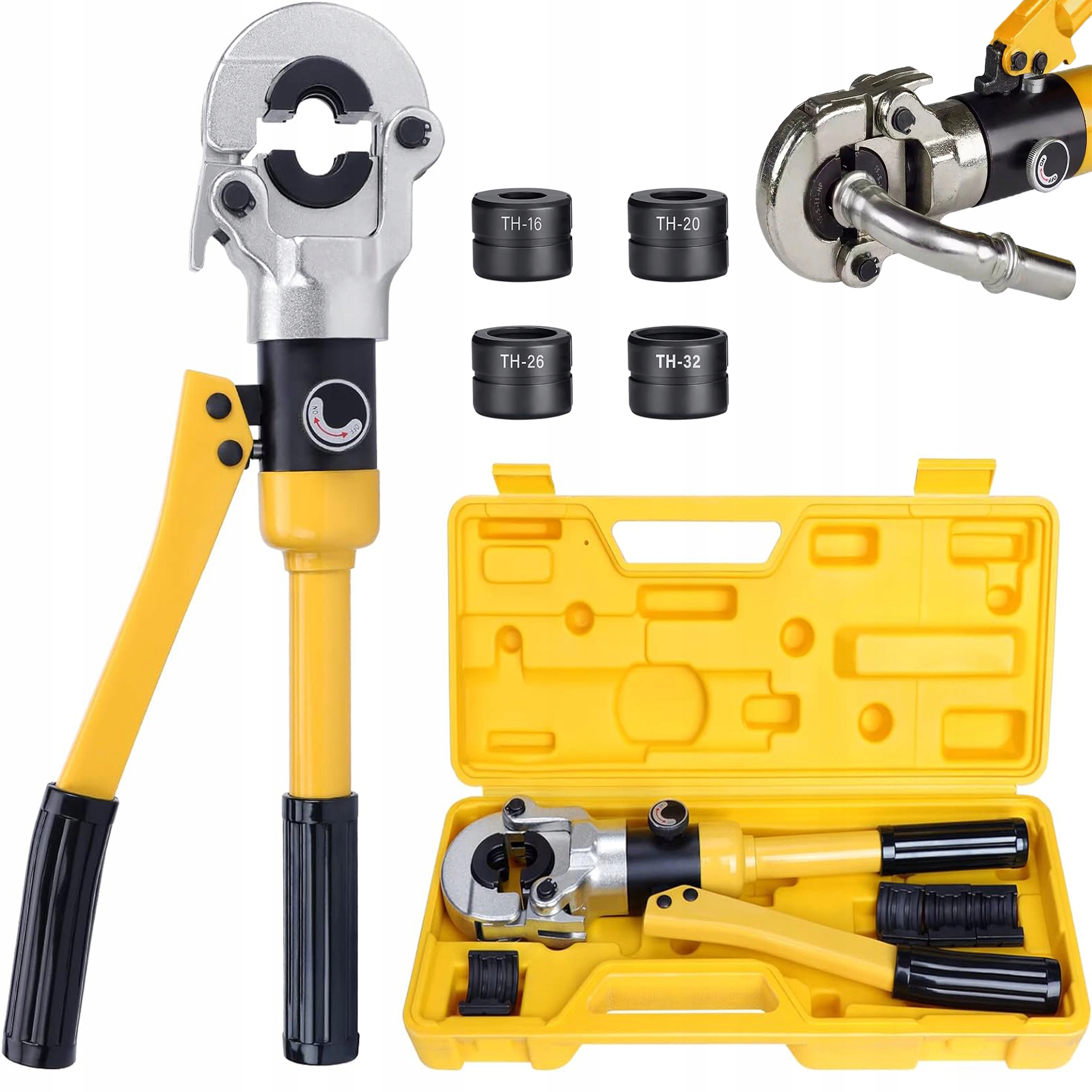 Hydraulická lisovací kleště na trubky Pex 16-32mm