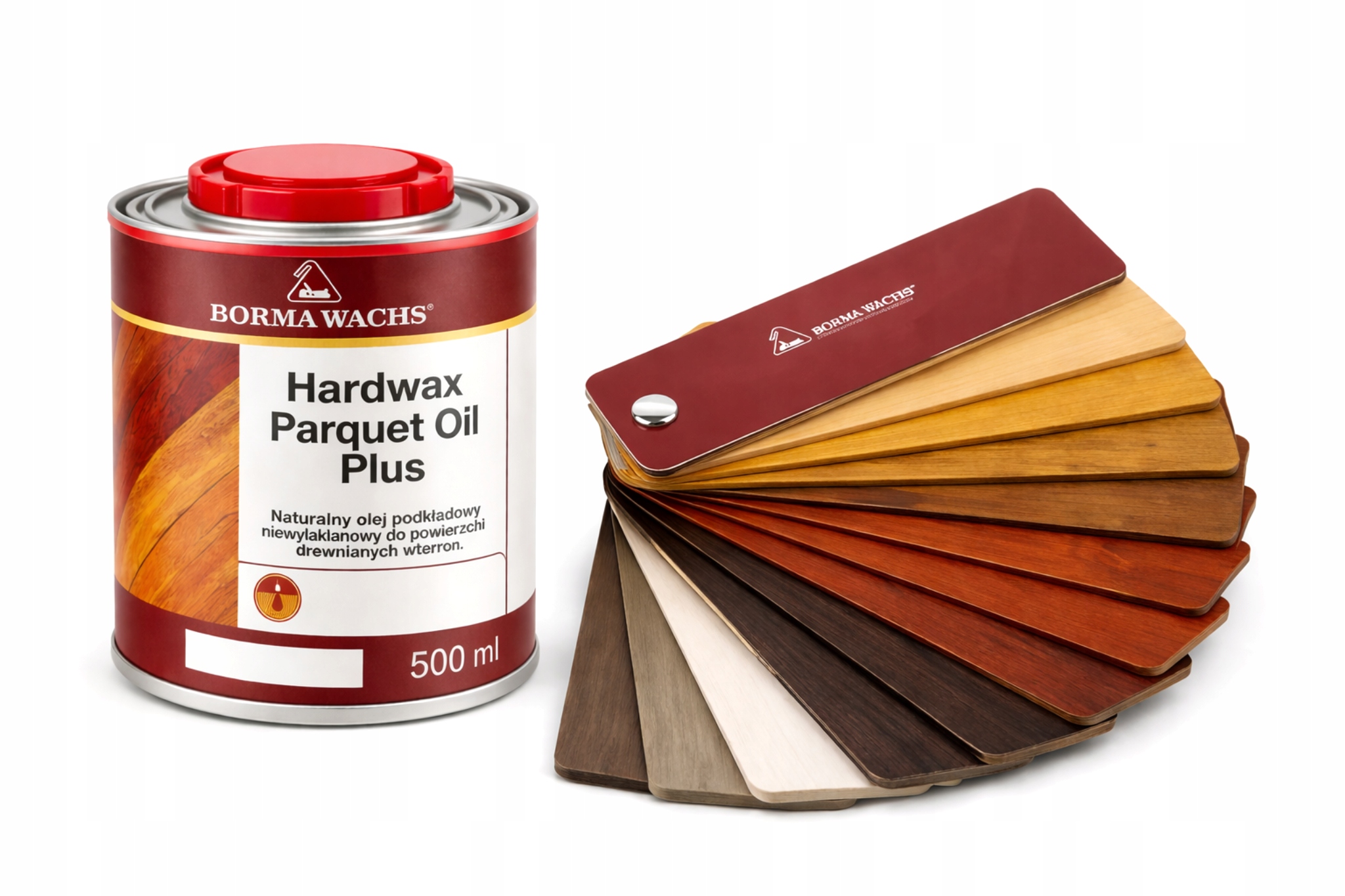 Olejowosk Barwiący Do Podłóg Mebli Drewna 500 ml Borma Wachs 54