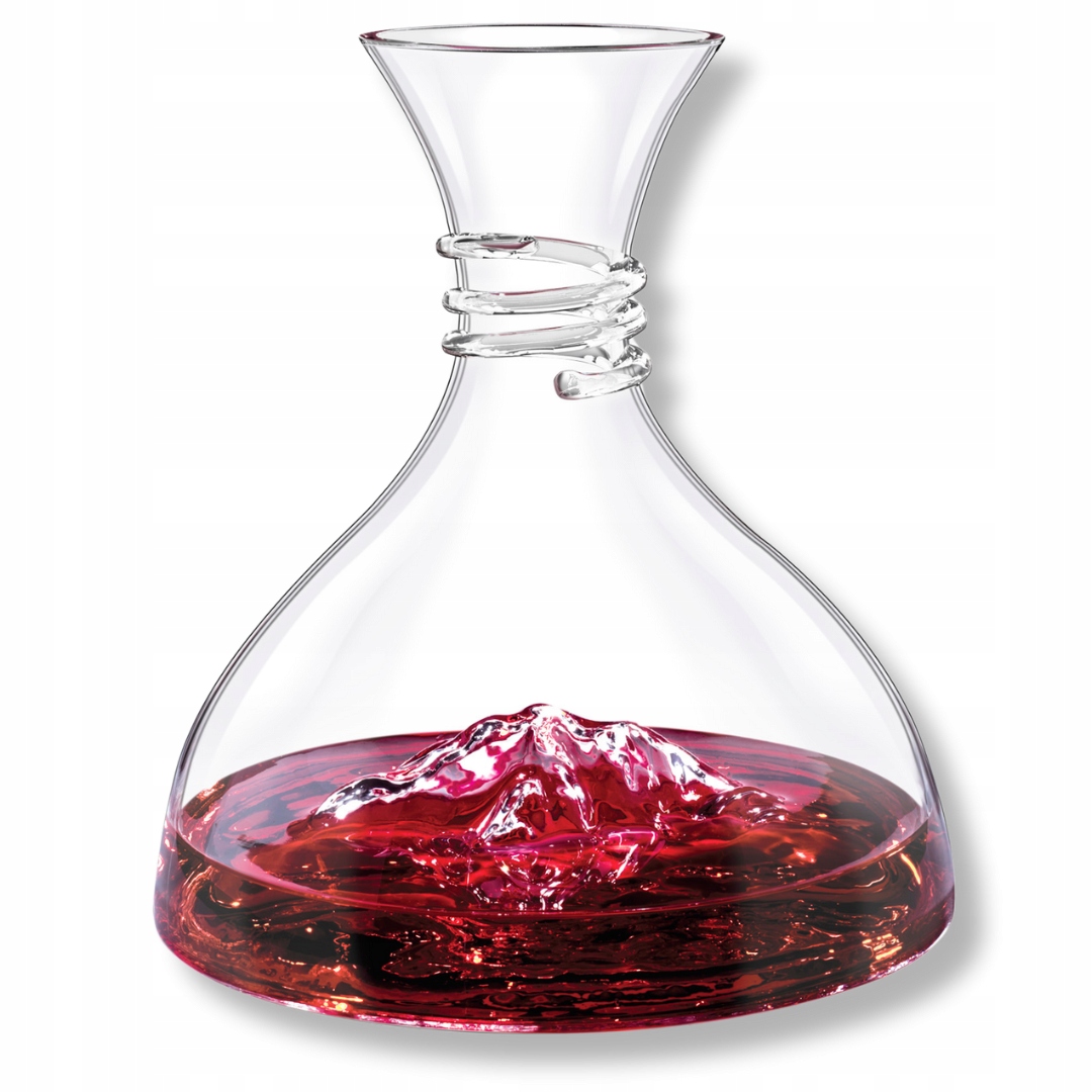 Karafa na víno 1500 ml Dekanter na víno sklenený priehľadný, Wilmax