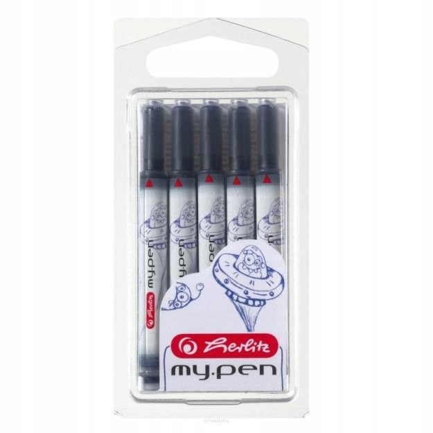 

Naboje niebieskie do pióra atrament 5 szt. Herlitz