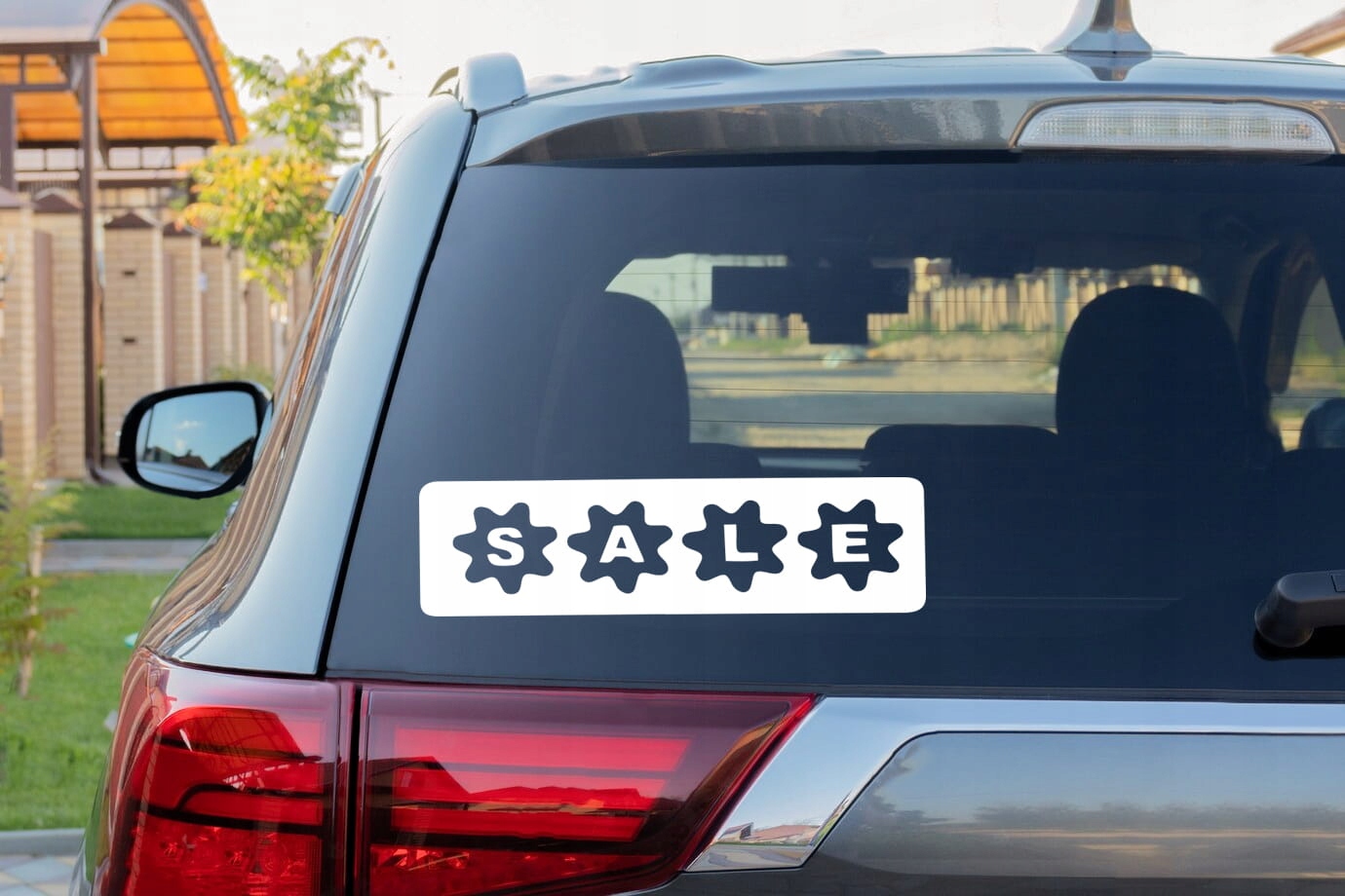 SALE W09 - Naklejka na samochód na auto ODBLASKOWA Producent Inny