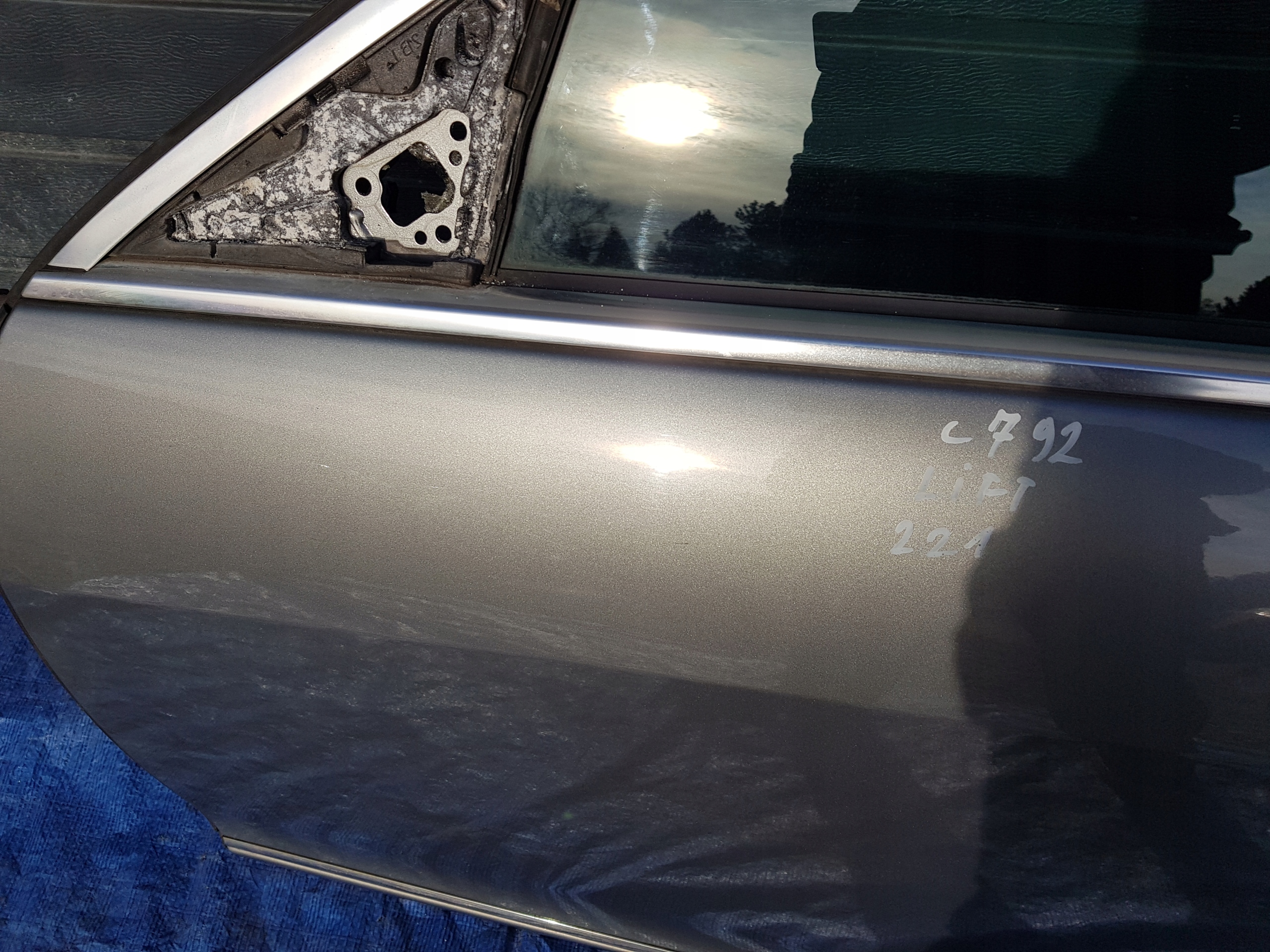 door left front MERCEDES W221 LIFT C792 792