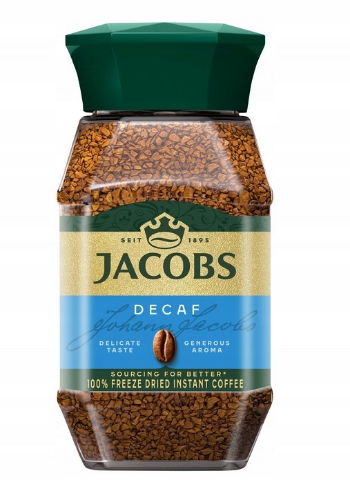 Jacobs Kronung decaff bez kofeiny 100g instant