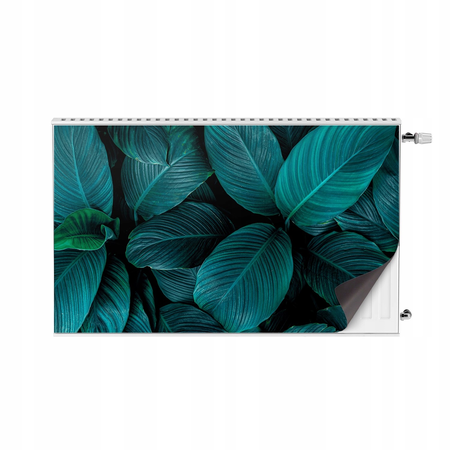 Potisk maskovacího krytu na radiátor Stonky svazek listů