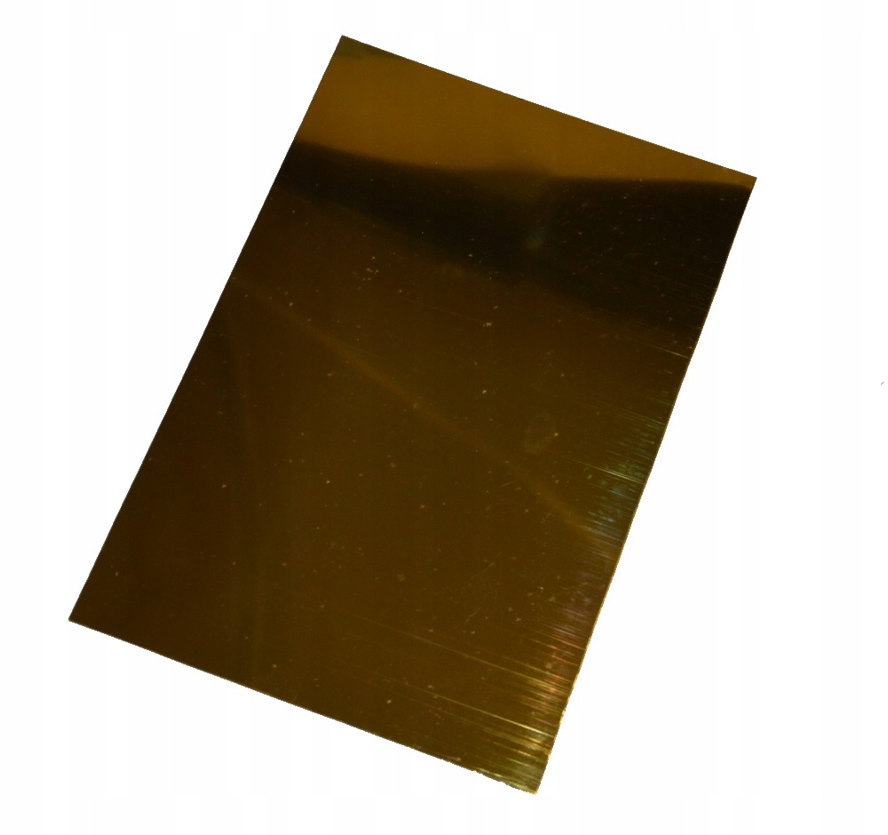 Laminat grawerski 20x30 cm złoty połysk