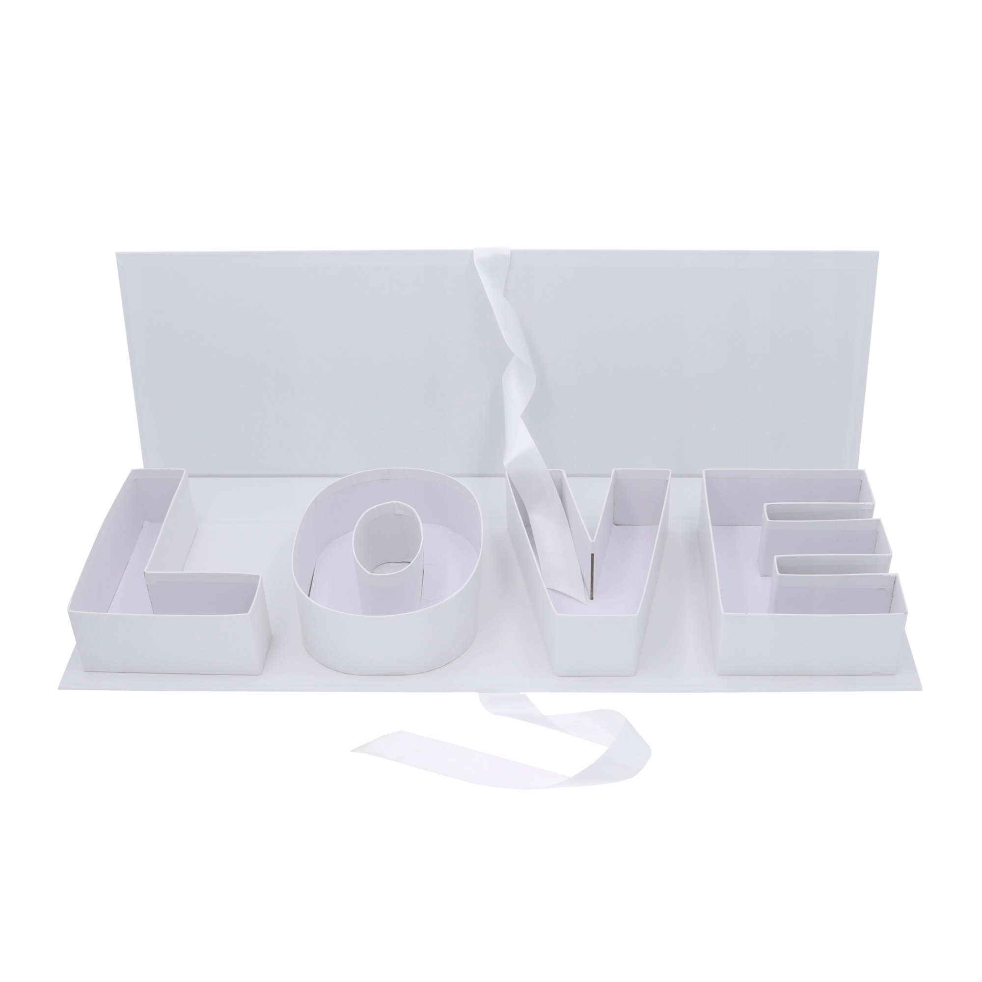 Flowerbox Love krabička na květiny a sladkosti na Valentýna svatba výročí 65 cm