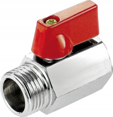 

Zawór Kul. Mini 1/2* Nakrę-wkrę Goshe (25szt.)