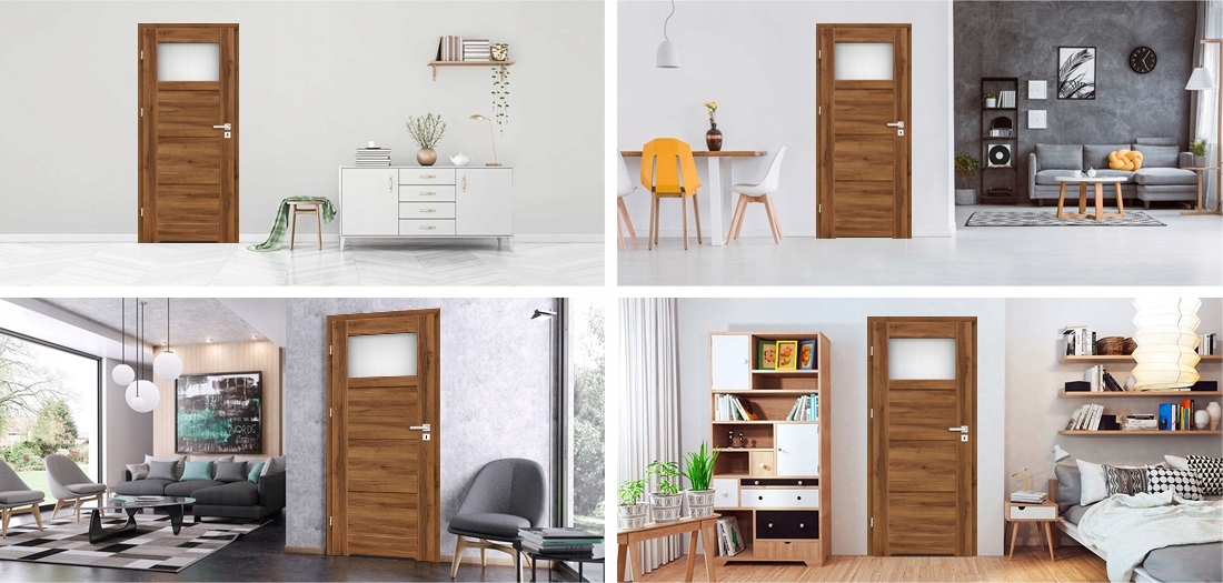 DRZWI wewnętrzne ERKADO Juka POKOJOWE WC Strona lewe