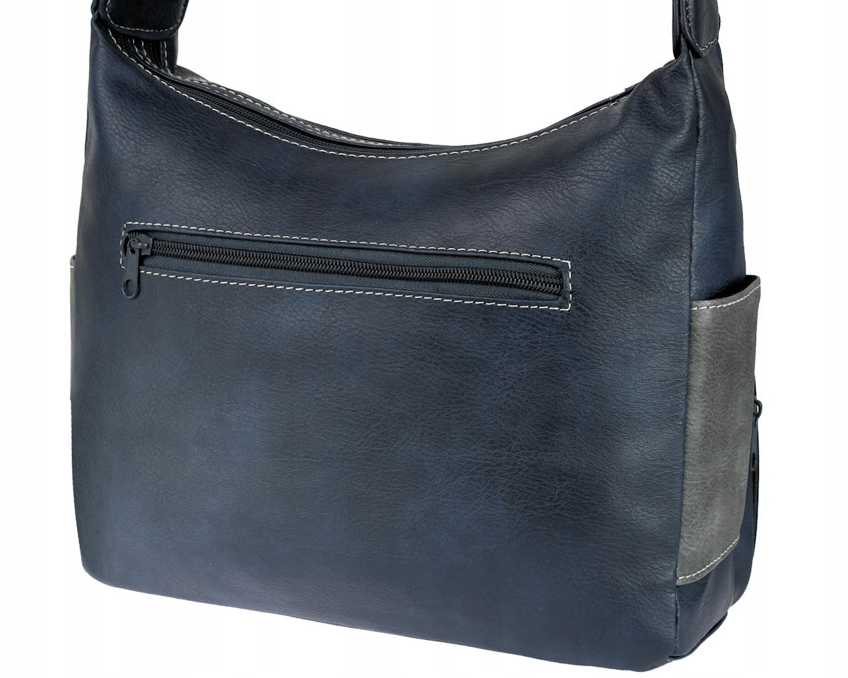 Torebka damska torba listonoszka do pracy w podróż Materiał dominujący skóra ekologiczna