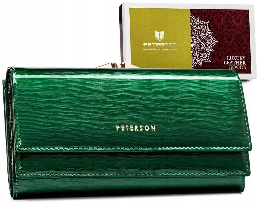 Velká dámská kožená peněženka s Rfid systémem Peterson