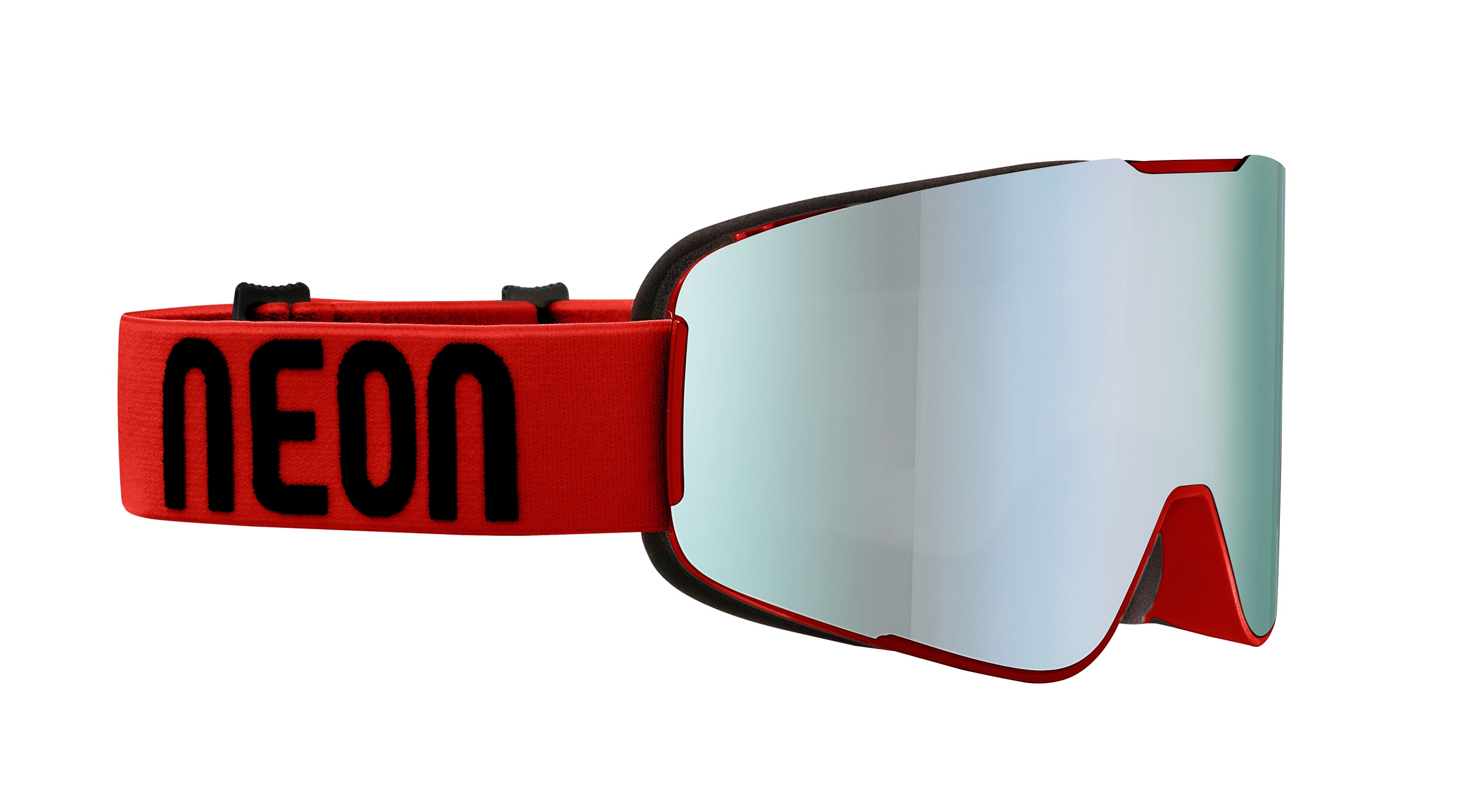 Lyžařské Brýle Neon Hype Red Mirror Acciaio CAT3