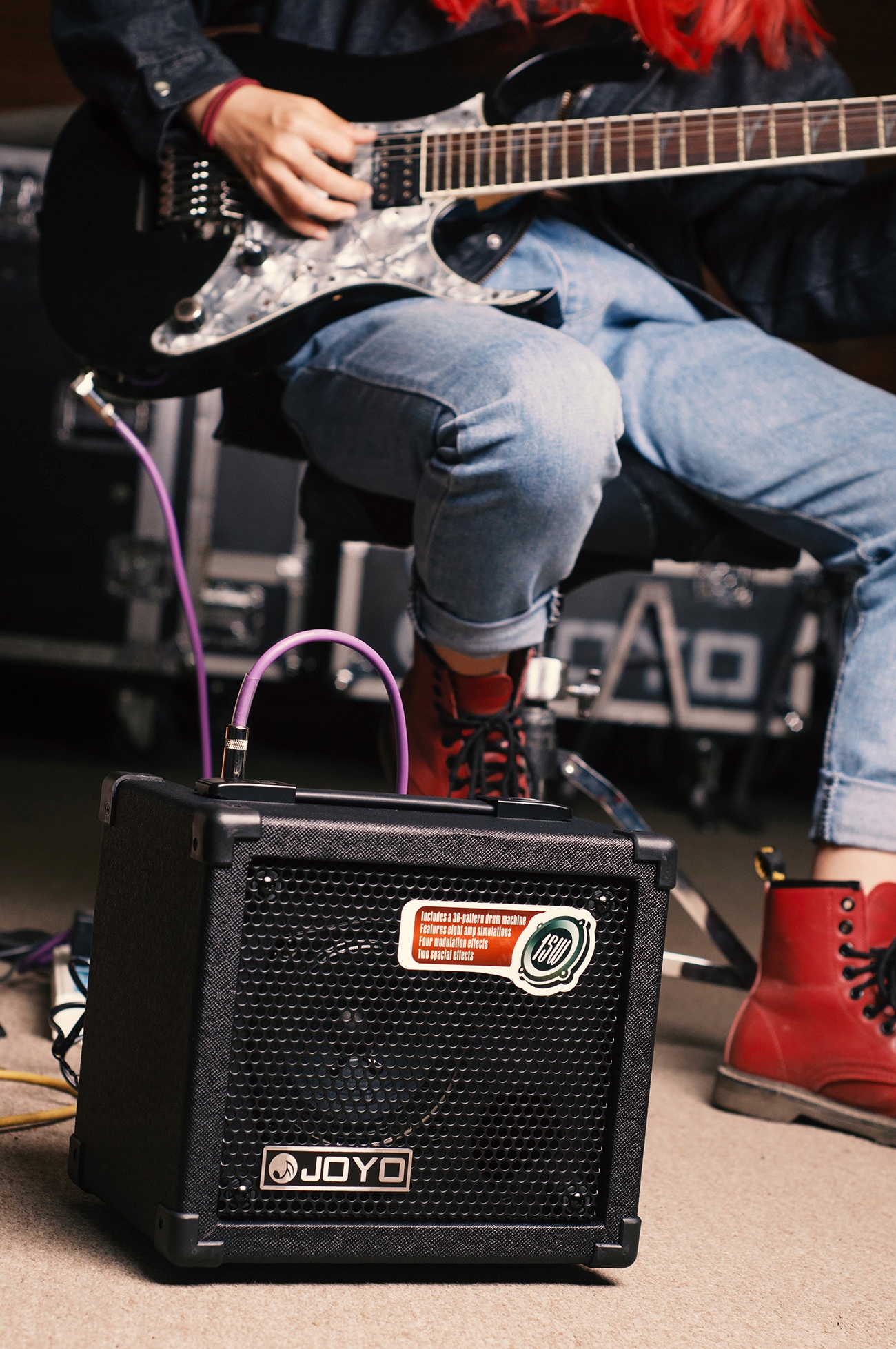 JOYO DC15 KOMBO GITAROWE WZMACNIACZ 15W Z EFEKTAMI DO GITARY ELEKTRYCZNEJ EAN (GTIN) 6972716322223
