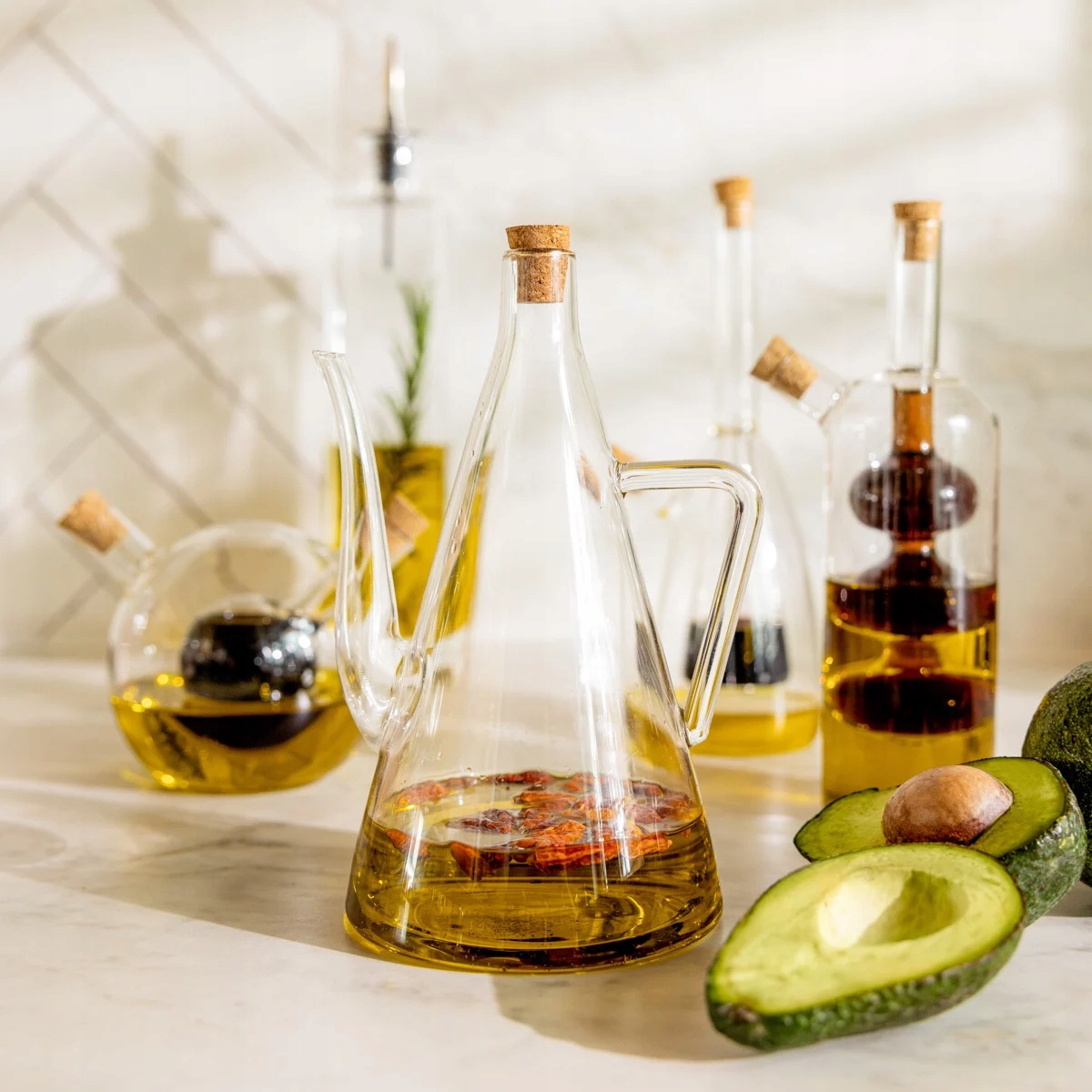 

Butelka Oil Best na oliwę szklana 0,55 l Homla