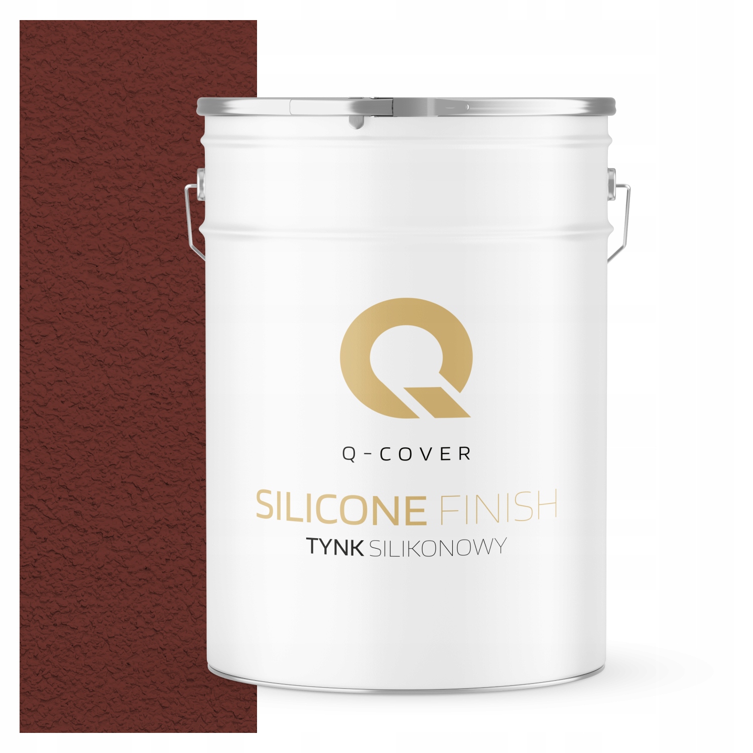 Silikonová Fasádní Omítka Třešňová 25 Kg Beránek Granulace 1.5 mm Ral 3009