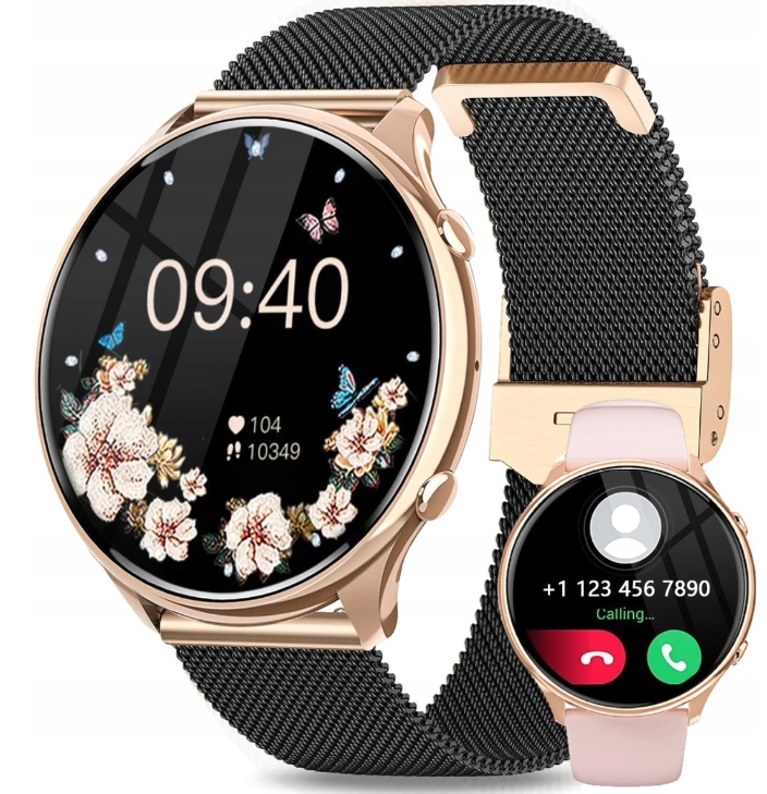 Chytré Hodinky pro ženy Bluetooth tracker Aplikace Fitonme pro iOS a Android