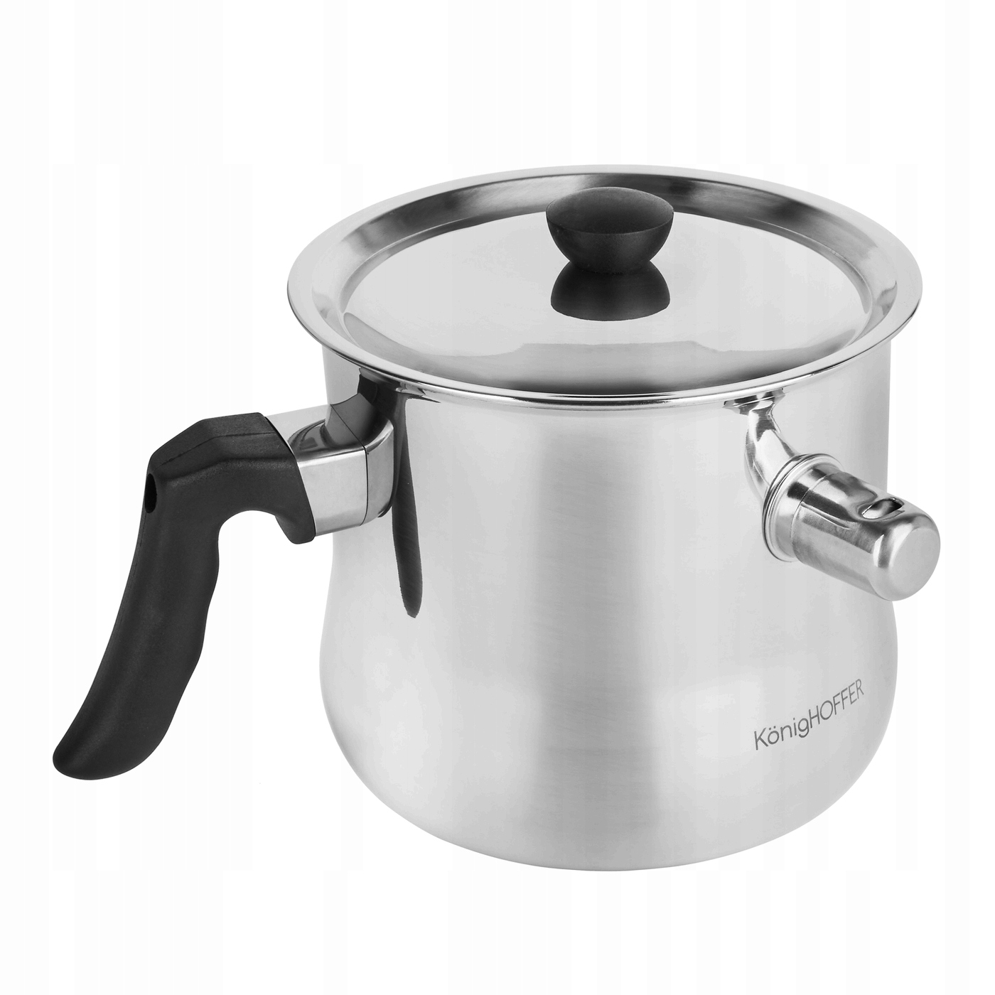 

Garnek do mleka z gwizdkiem i pokrywką 1,5 l
