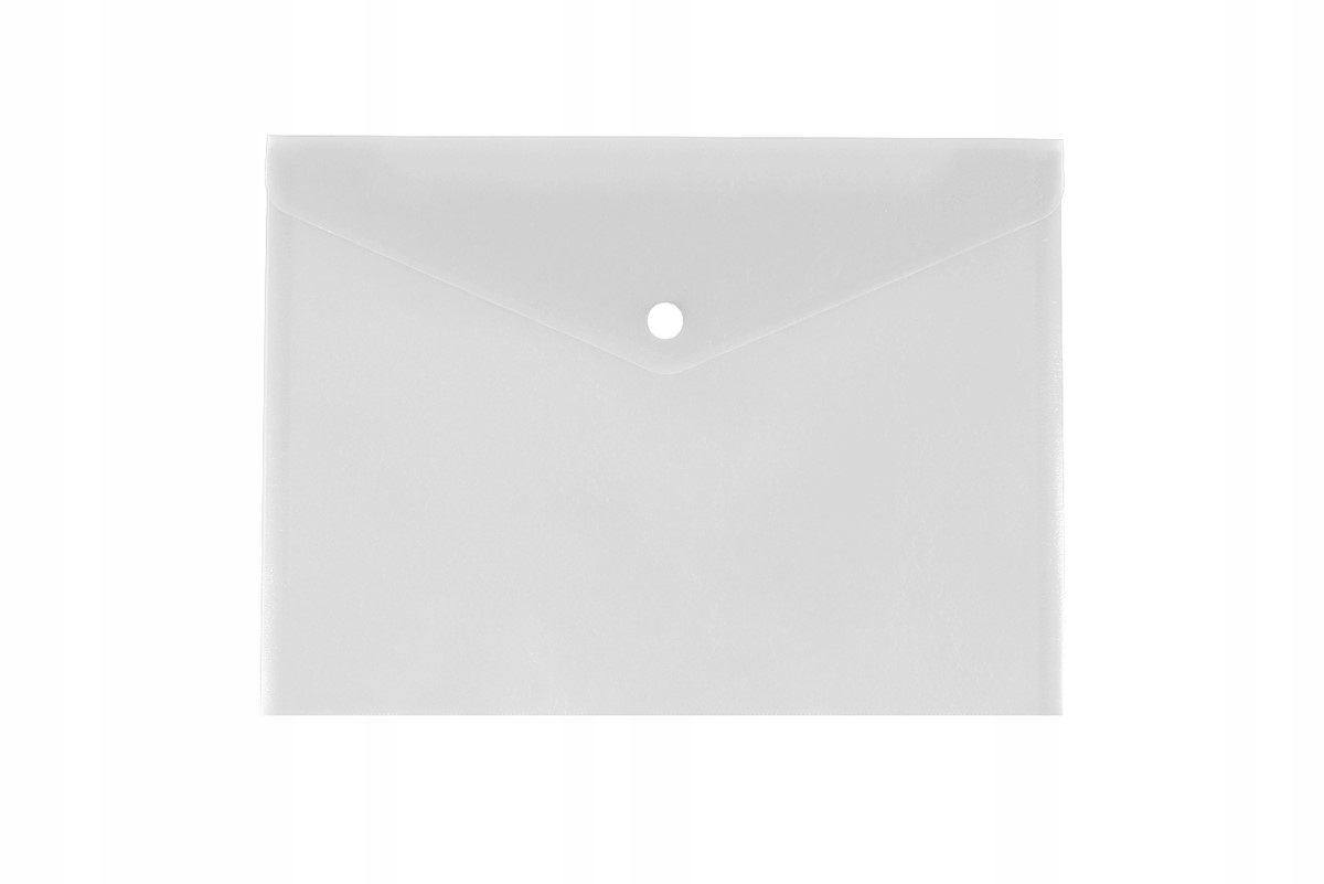 

Kopertowa Teczka zatrzask A4 Biurfol przezroczysta