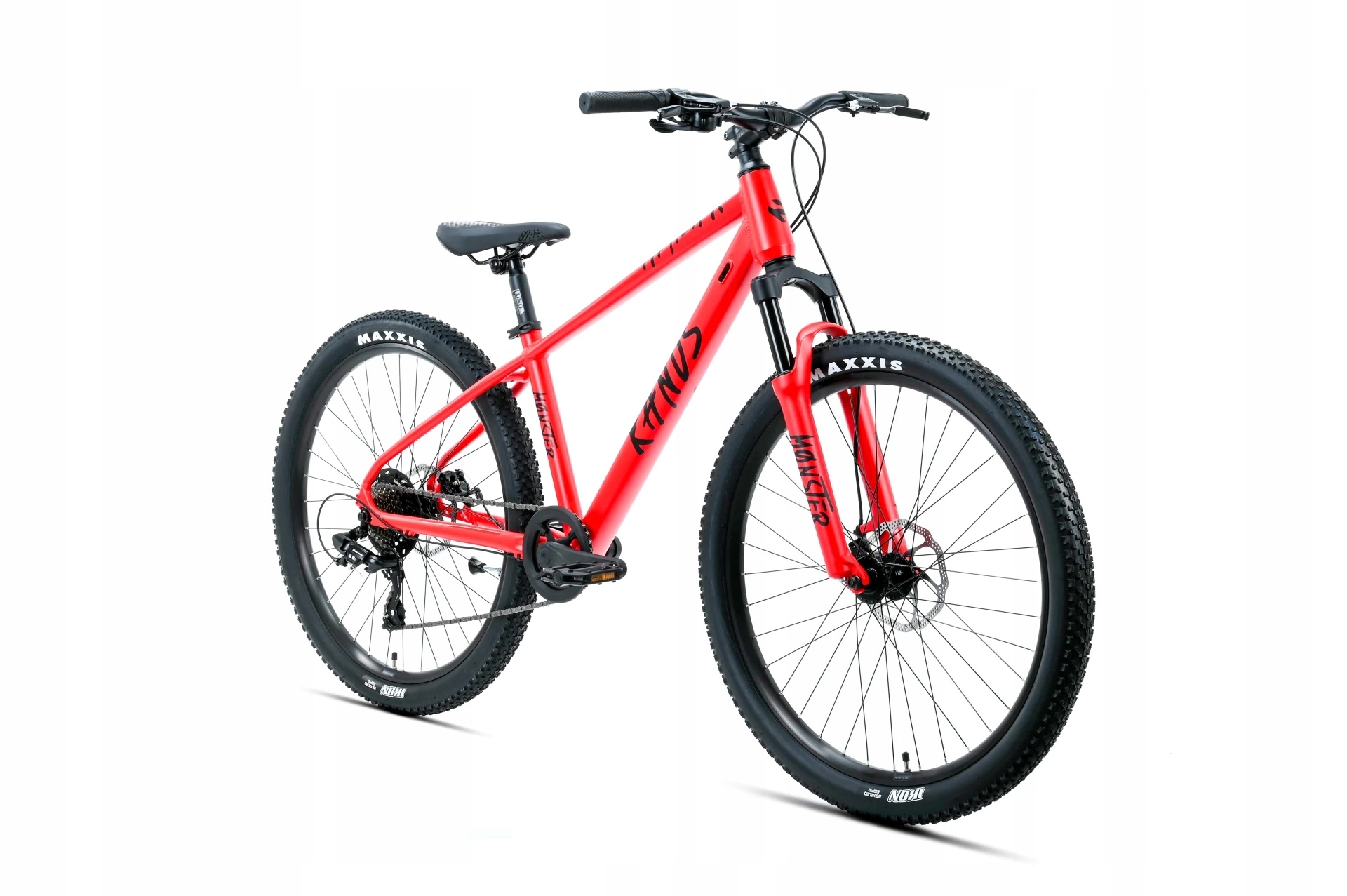 Rower młodzieżowy Mtb 26 Kands Monster 2x tarcze czerwony mat R15 2026
