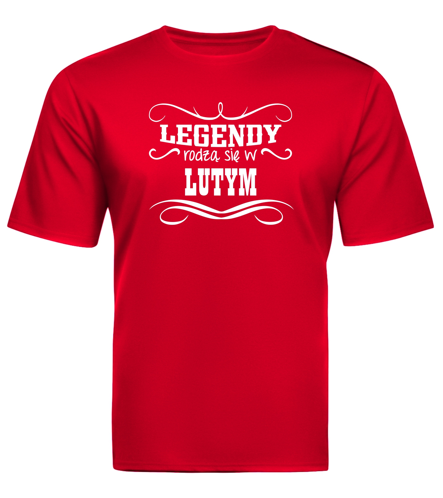 

Koszulka Legendy rodzą się w Lutym Urodziny