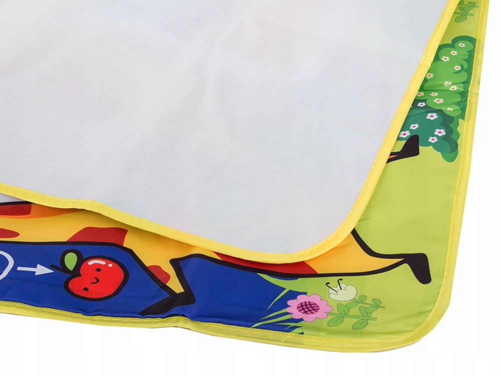 Mata wodna do malowania wodą duża akcesoria szablon Materiał pianka plastik tkanina