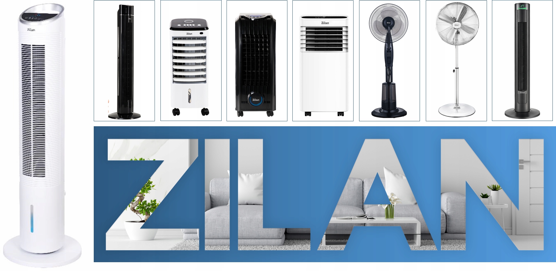 WENTYLATOR KLIMATOR KLIMATYZER 5W1 SMARTFON WI-FI Funkcje programator czasowy Wi-Fi