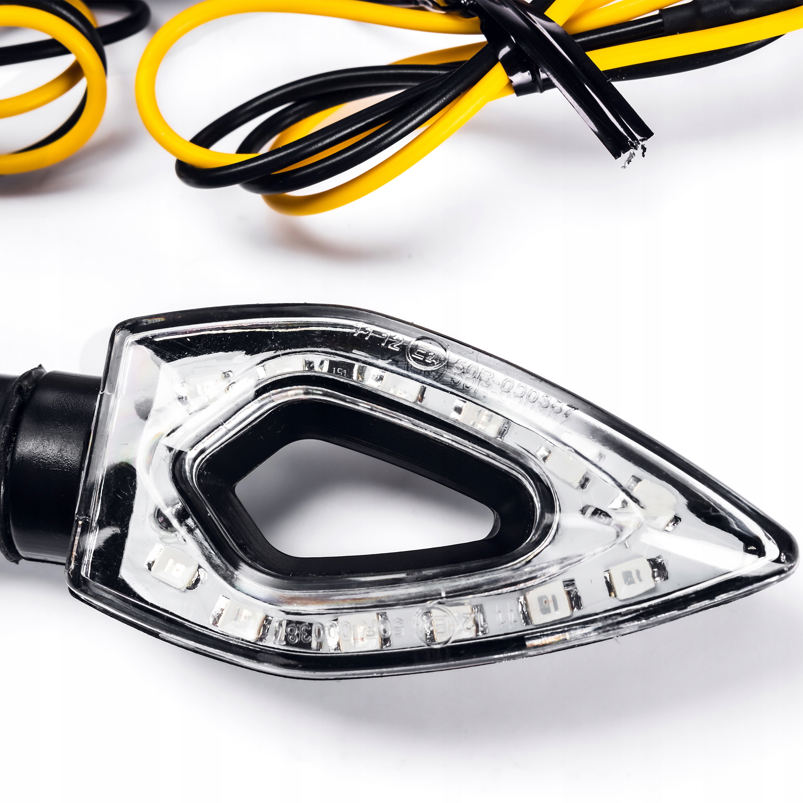 Kierunkowskazy LED Strzałki motocyklowe uniwersalne Homologacja Producent inny