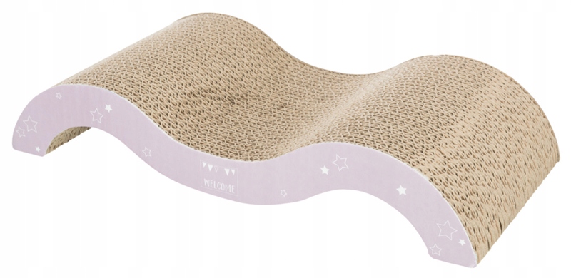 

Drapak tekturowy fala dla małego kota Trixie