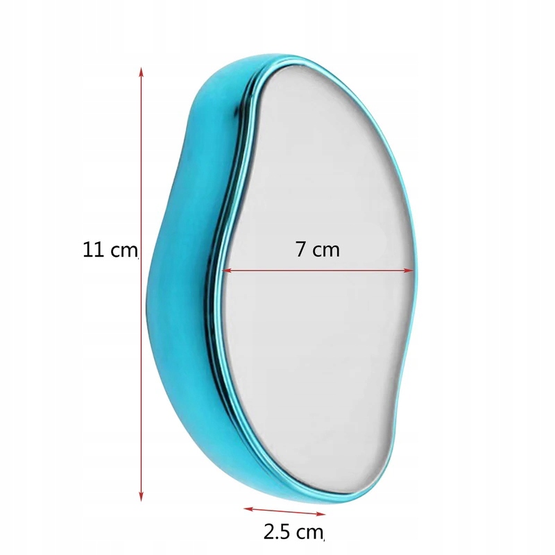 DEPILATOR KRYSZTAŁOWY EPILATOR DO DEPILACJI blue Zasilanie baterie