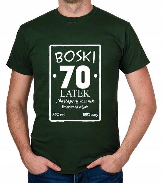 

koszulka Boski 70 Latek prezent
