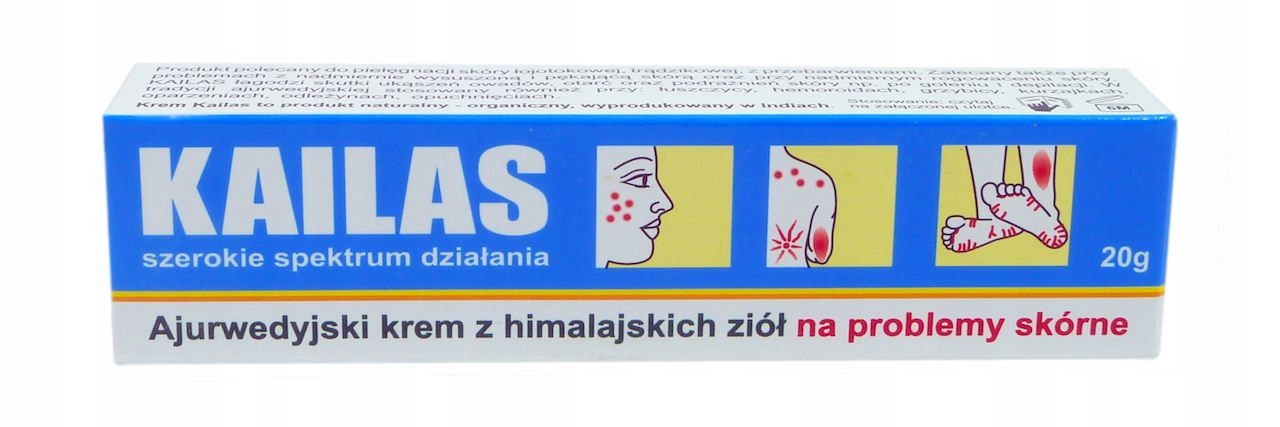 

Kailas Ajurwedyjski krem z himalajskich ziół na