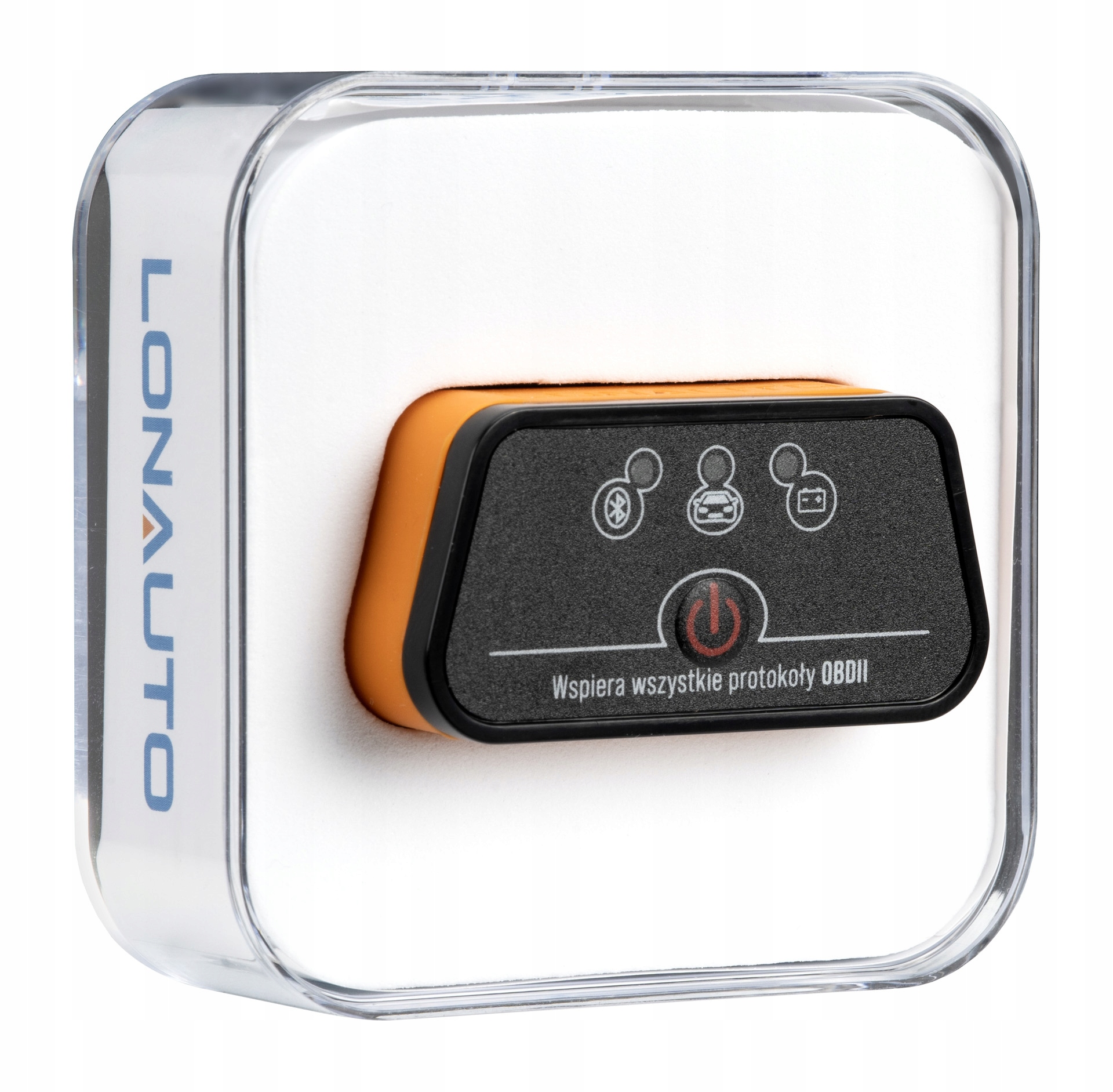 Interfejs Diagnostyczny Tester ELM327 OBD2 Bluetooth iOS Android Polski