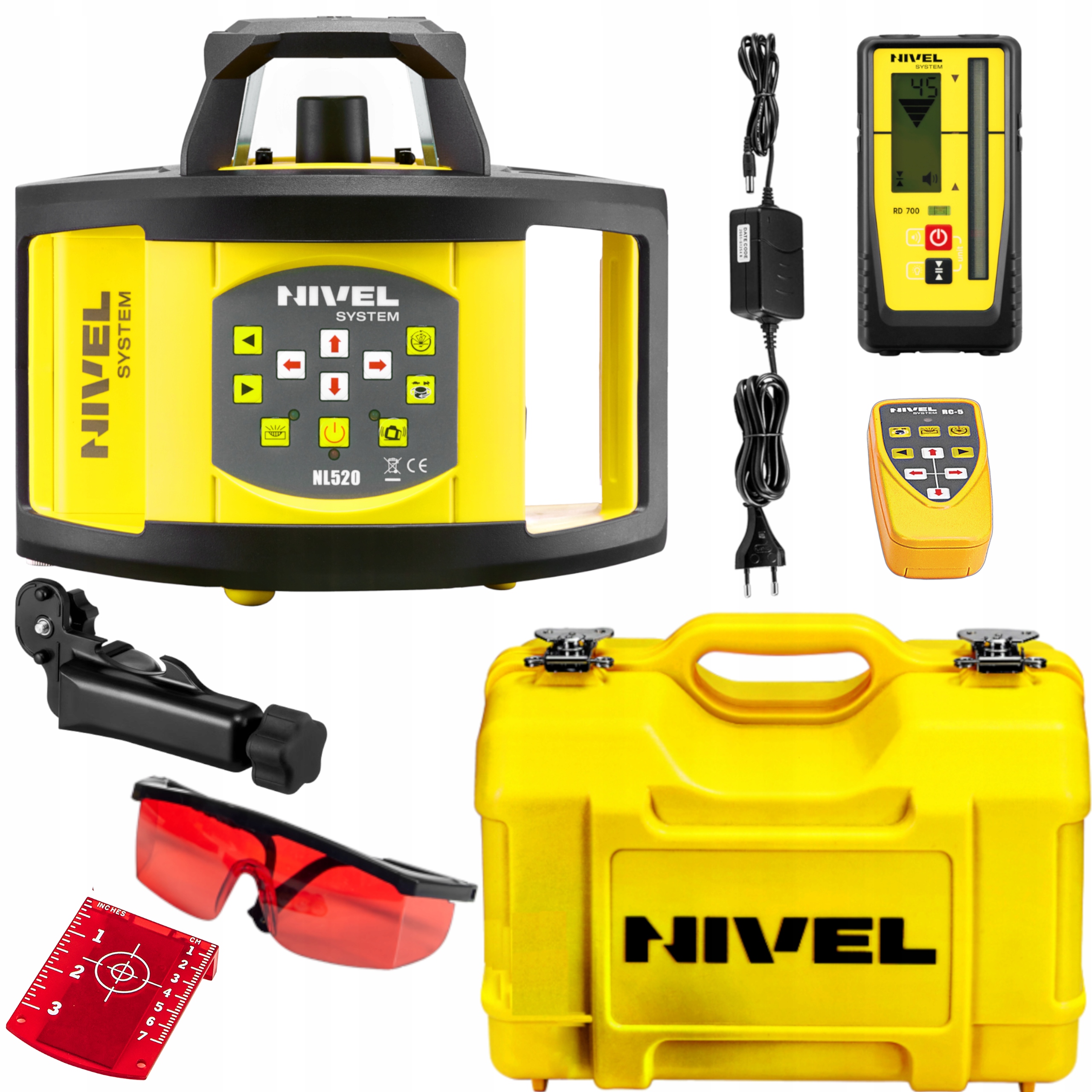 NIWELATOR LASEROWY NIVEL SYSTEM NL520 DIGITAL