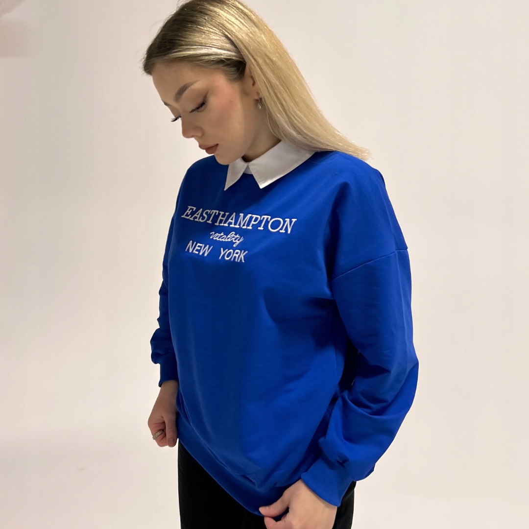 Bluza Easthampton L Niebieski Kolor niebieski