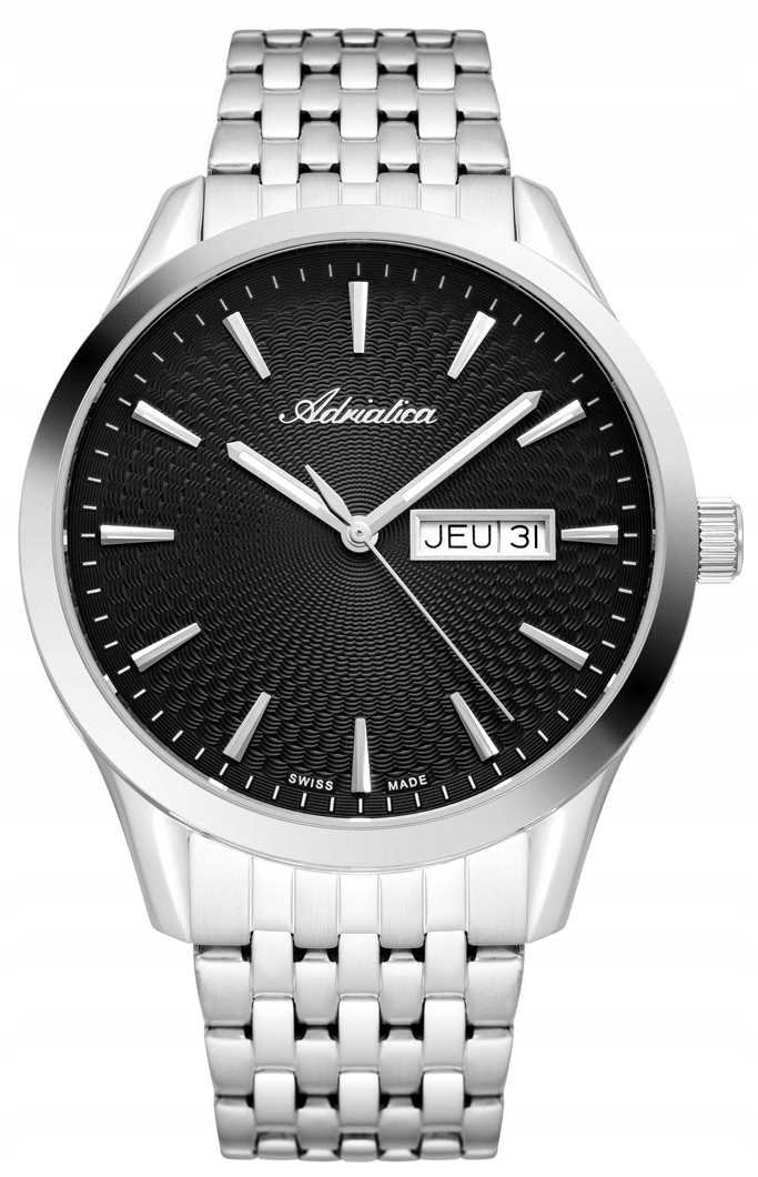 Nové Originální Pánské Hodinky Adriatica A8327.5114Q gravírování pásek data