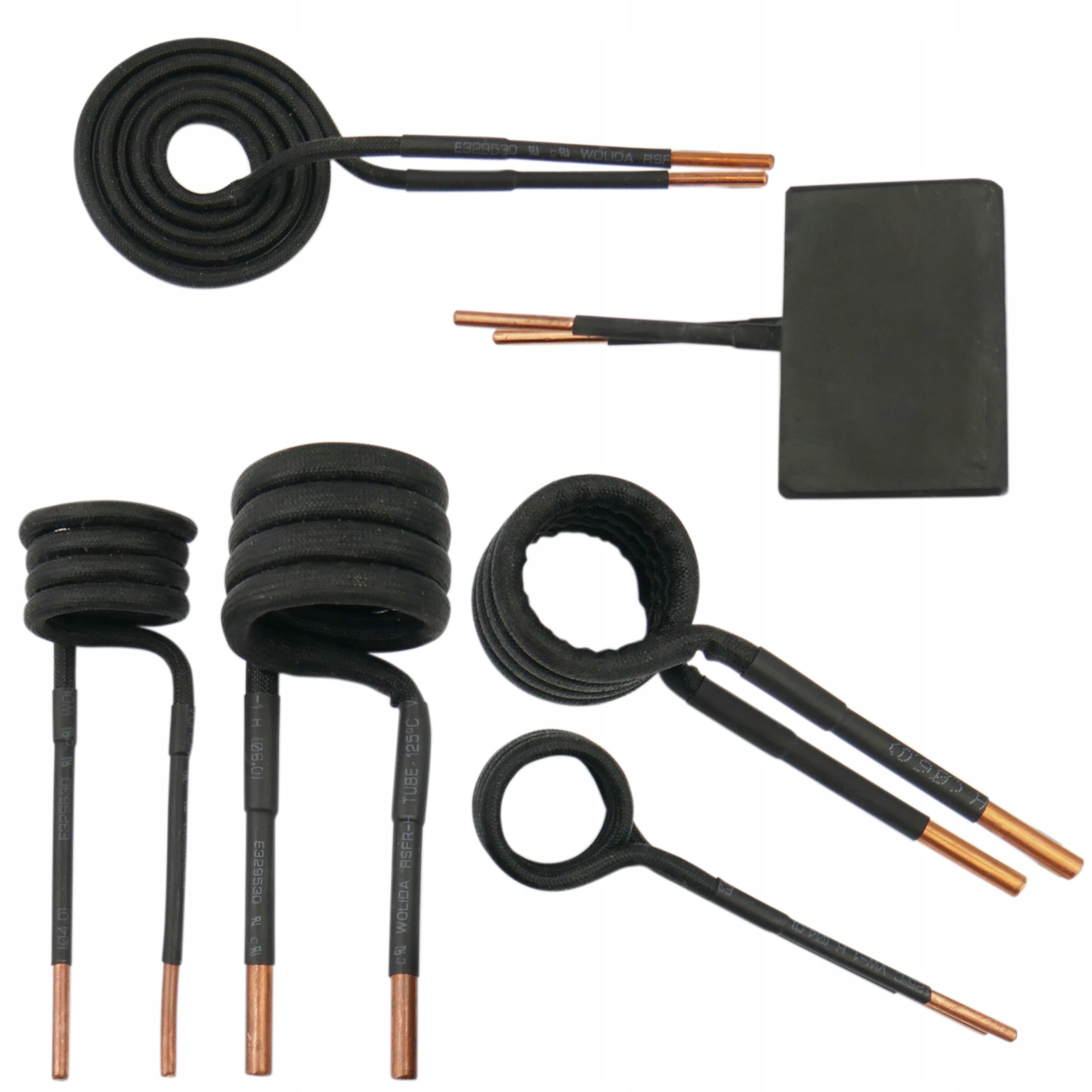 Indukční cívky pro Indukční Ohřívač 6 Ks bočních cívek Pdr