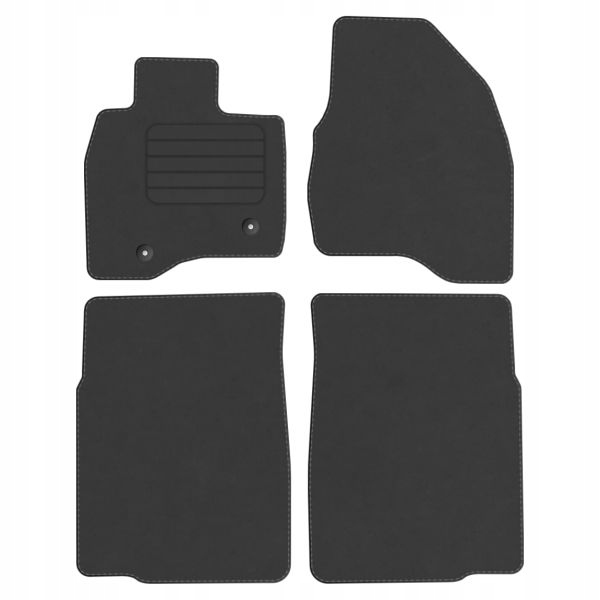 Ford Explorer Fl 15-19 velurové koberce Comfort Graf