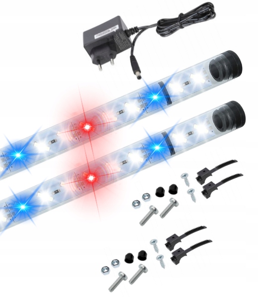 Led zářivka Full Spectrum 2x40 cm akvárium Grow