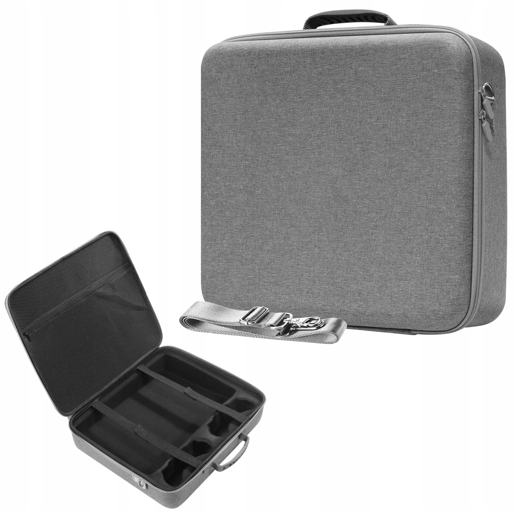 Cestovní Taška Kufr Na Zip Pro Sony Playstation 5 PS5 Šedá