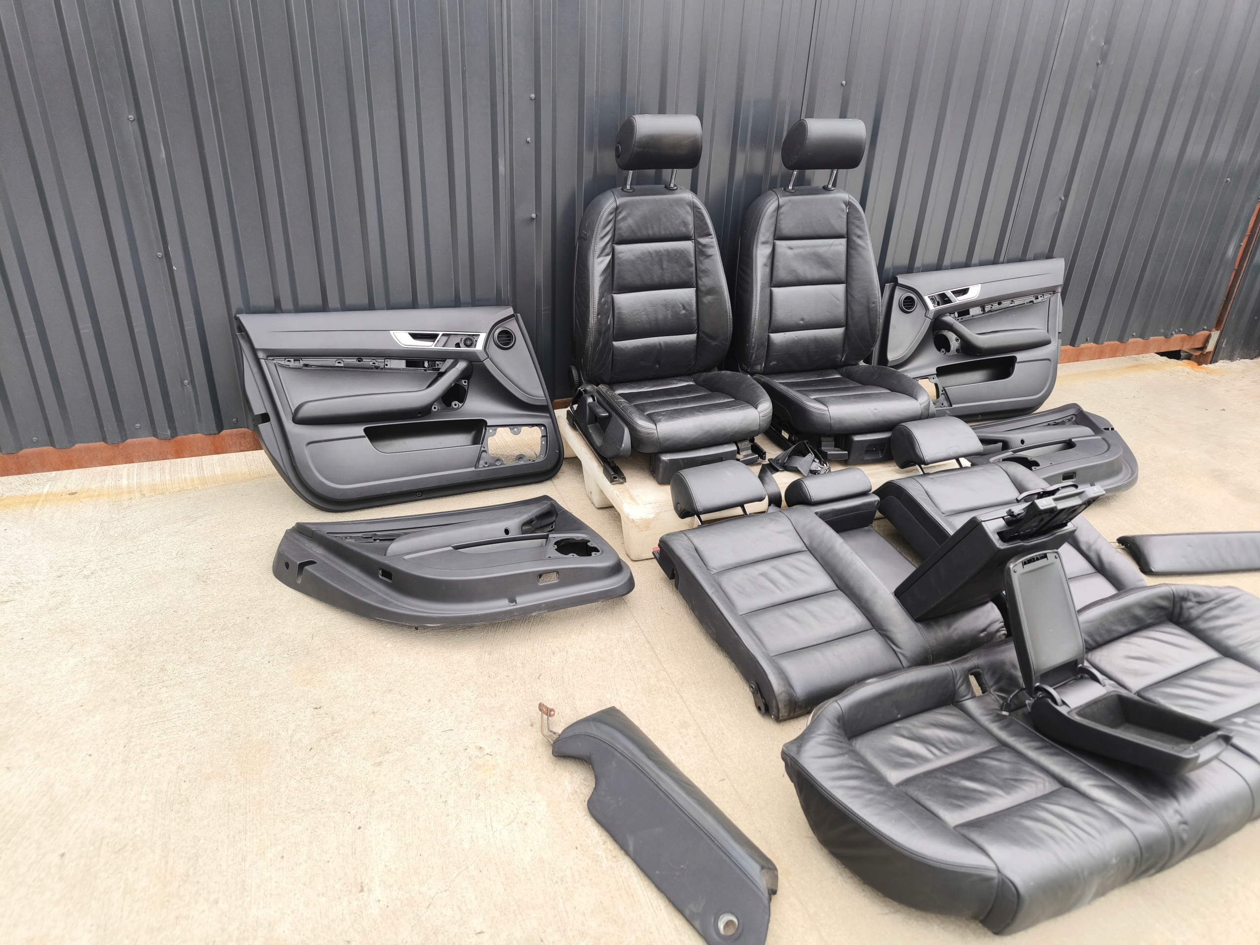 Sitz Sitze KOMPLET AUDI A6 C6 Leder GRZANE SCHOWKI MC DONALDS