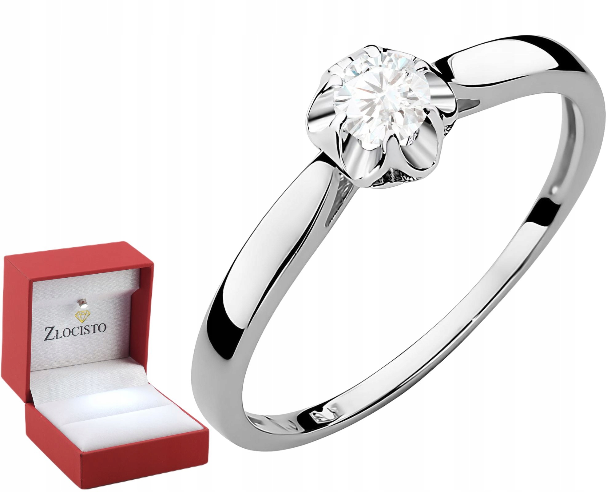 Prstýnek S Chovným Diamantem Zlato 585 Etický Šperk