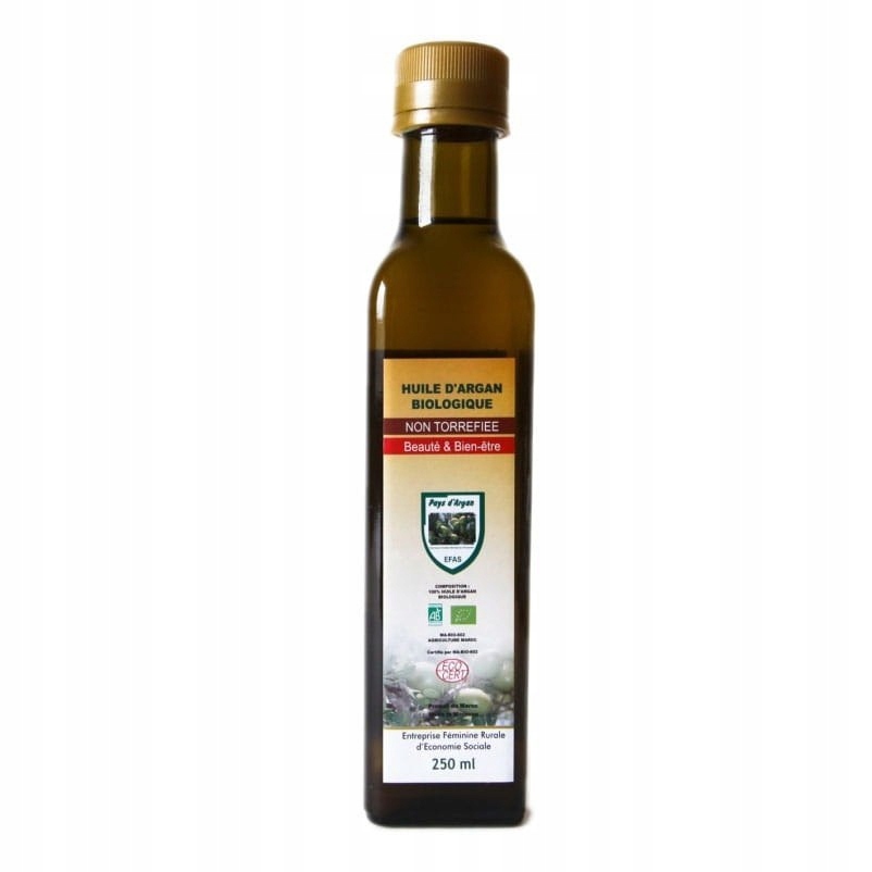 Bio Arganový Olej Organický s certifikátem Ecocert 250 ml Efsa