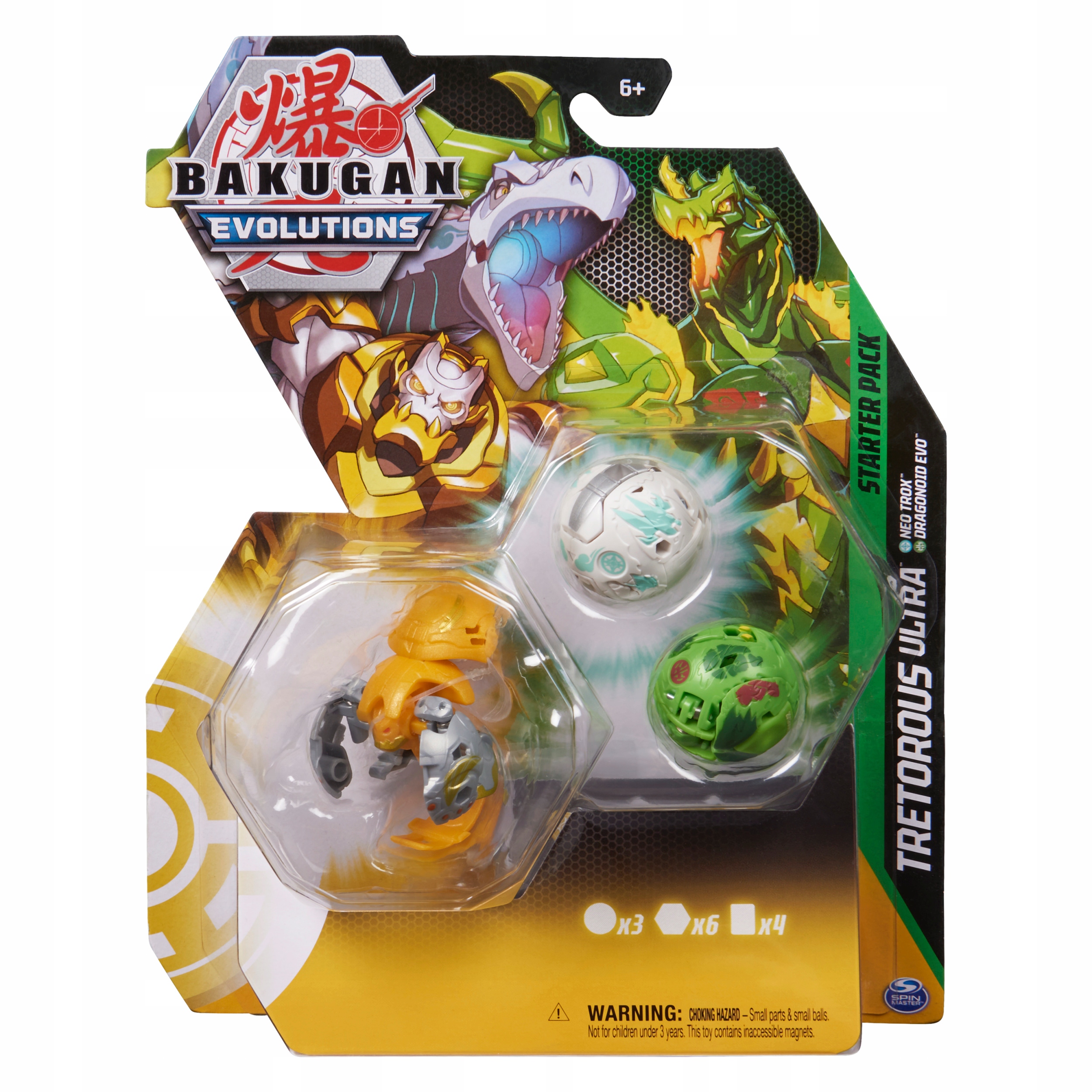 

Bakugan Evolutions Zestaw Startowy Tretorous