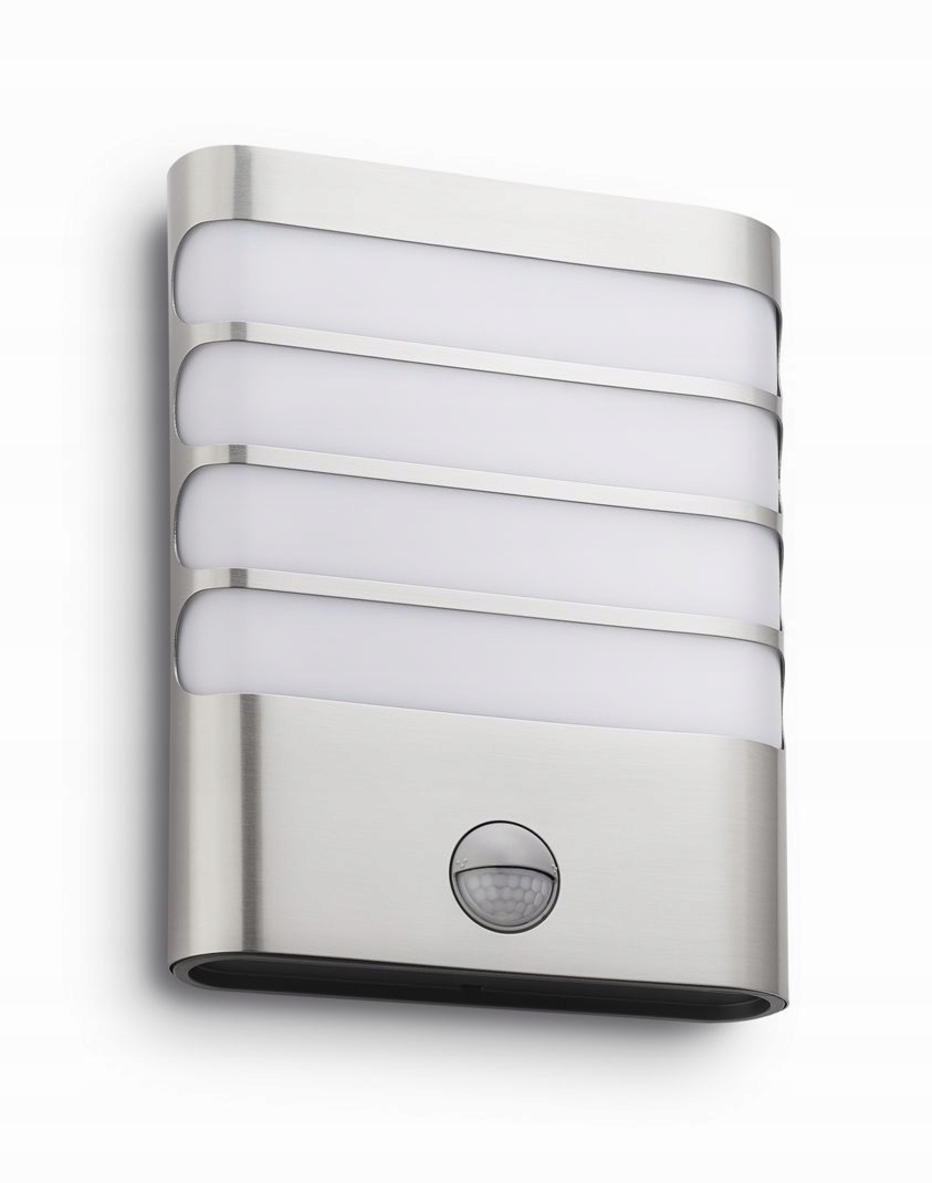 Philips Raccoon vonkajšie Led svietidlo s čidlom, nerez, 3W, IP44, 270 lm