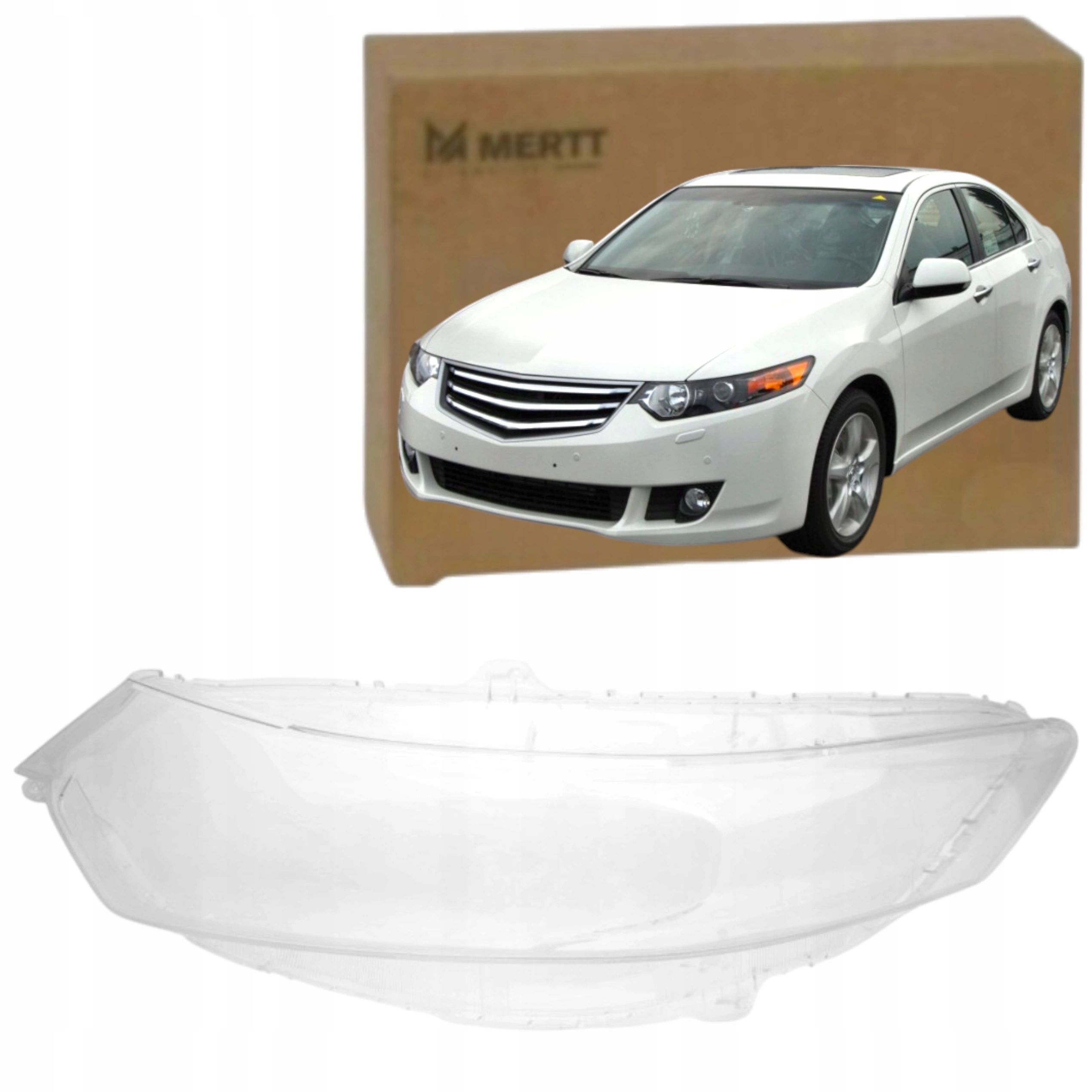 Klosz Levé sklo světlometu lampa Honda Accord VIII 2008-2011