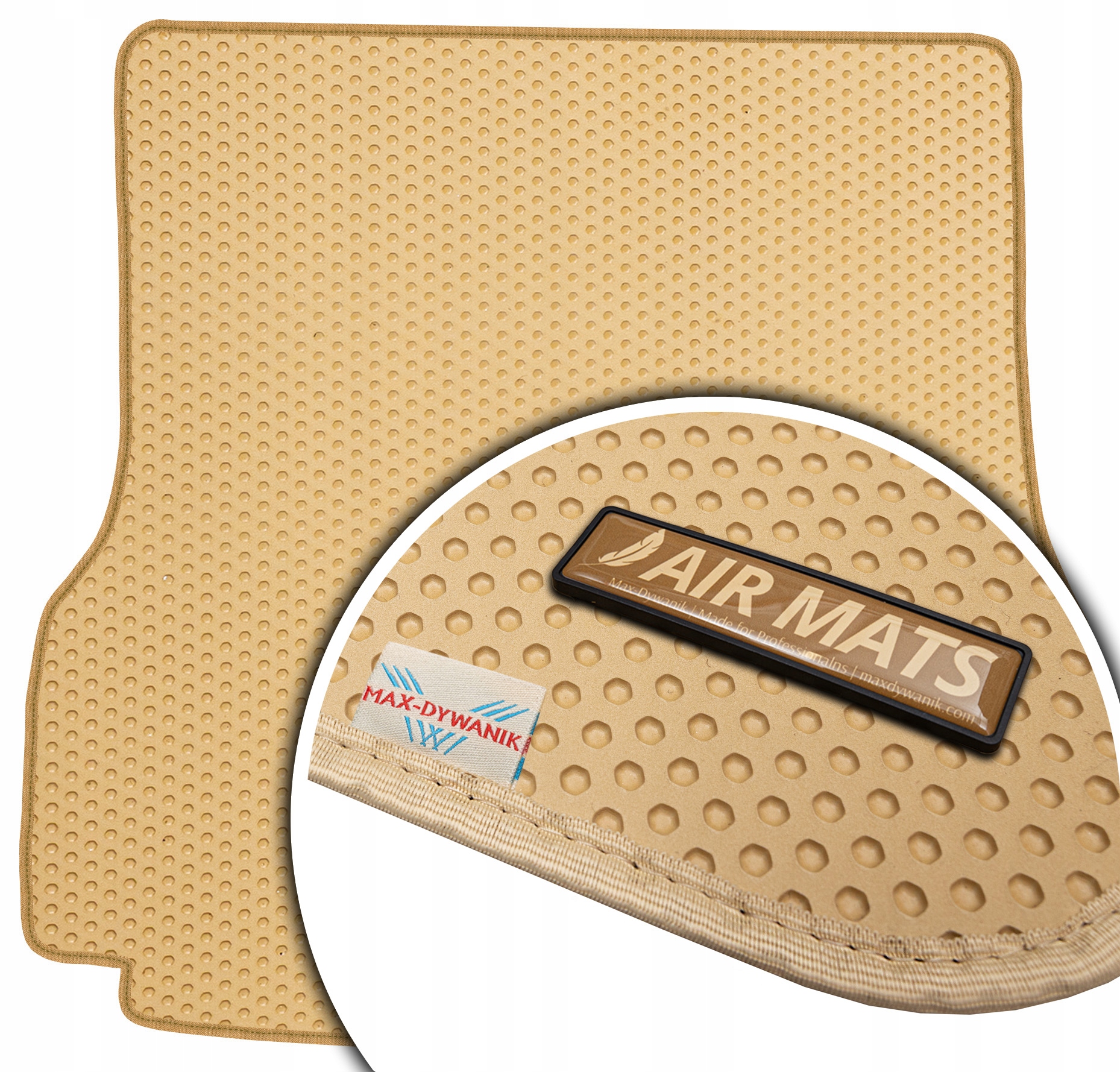 Nissan Primera P12 Kombi 2002-2007 Béžová rohož do kufru Eva Air Mats