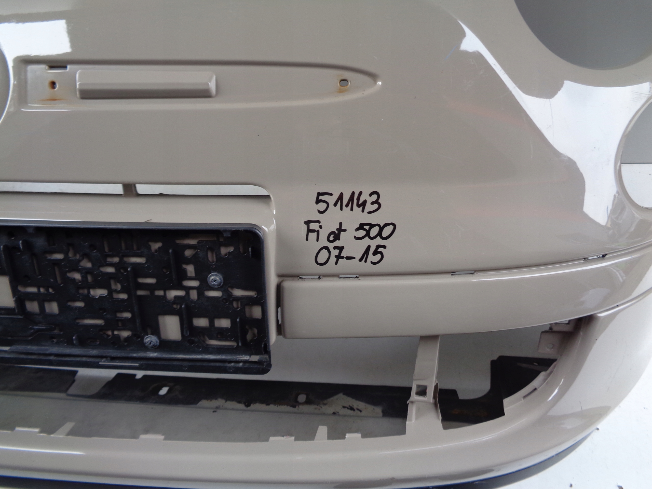 front bumper FIAT 500 07-15 NR 51143