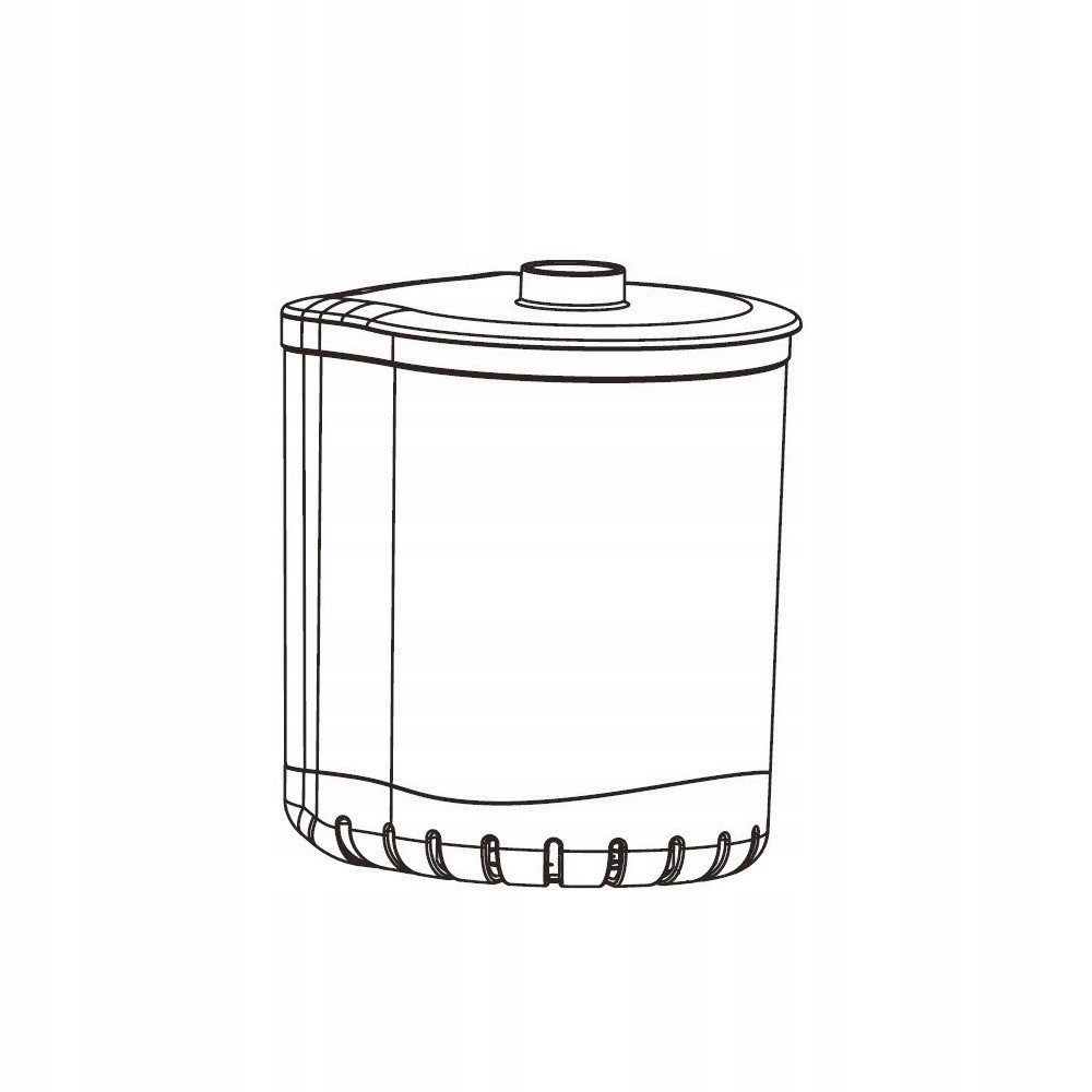 

Aquael Pojemnik filtra turbo 500