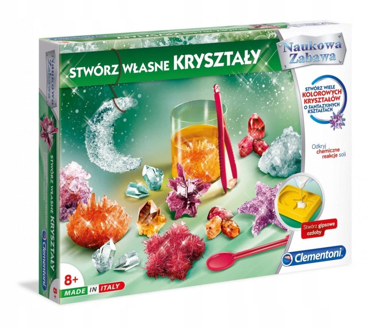 

Clementoni Stwórz własne kryształy 50069
